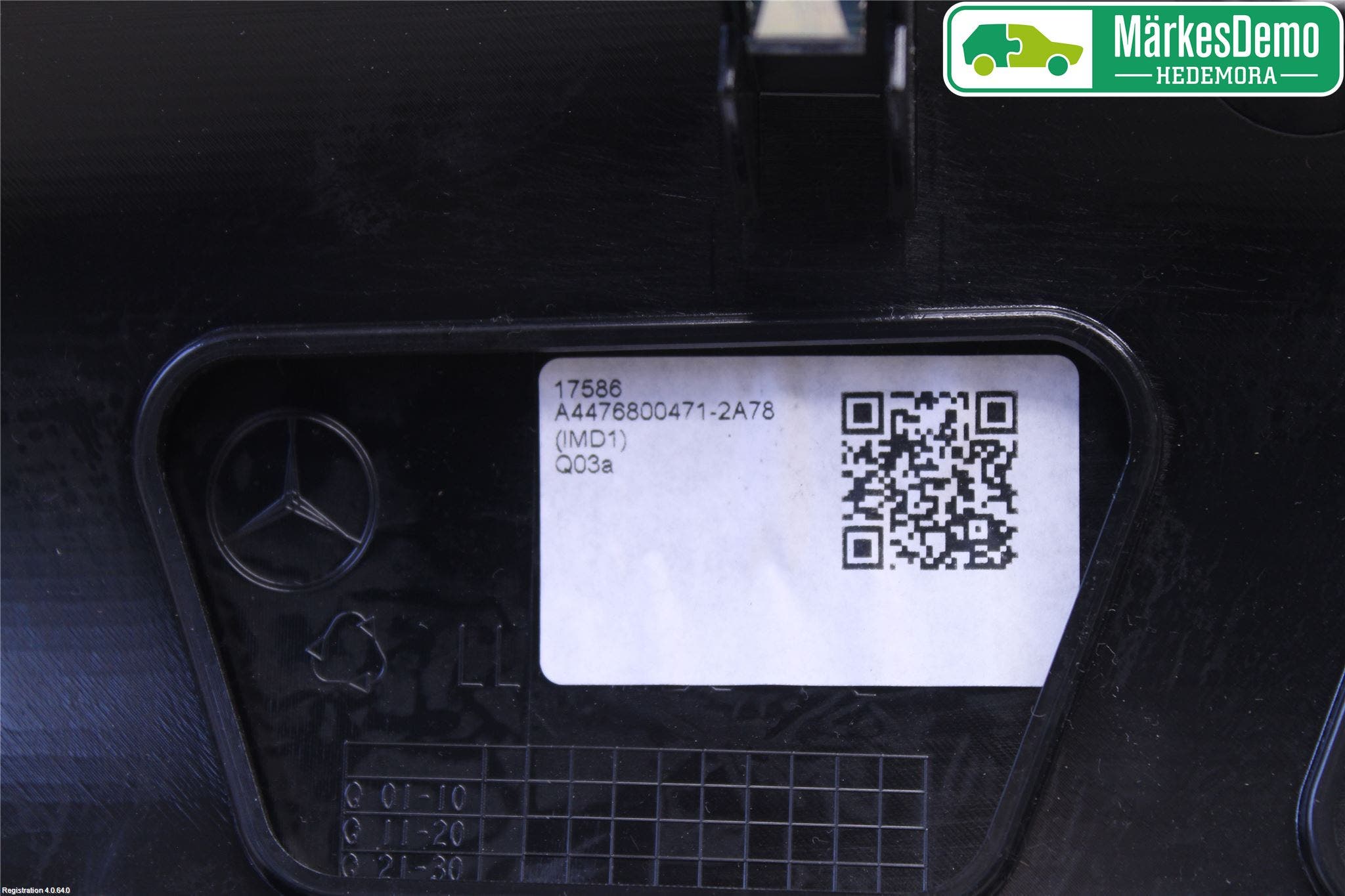 Mercedes-Benz MB VITO/V-KLASS (W640,W447,W448) 14- Instrumentbräda Inlägg-Dekorlist