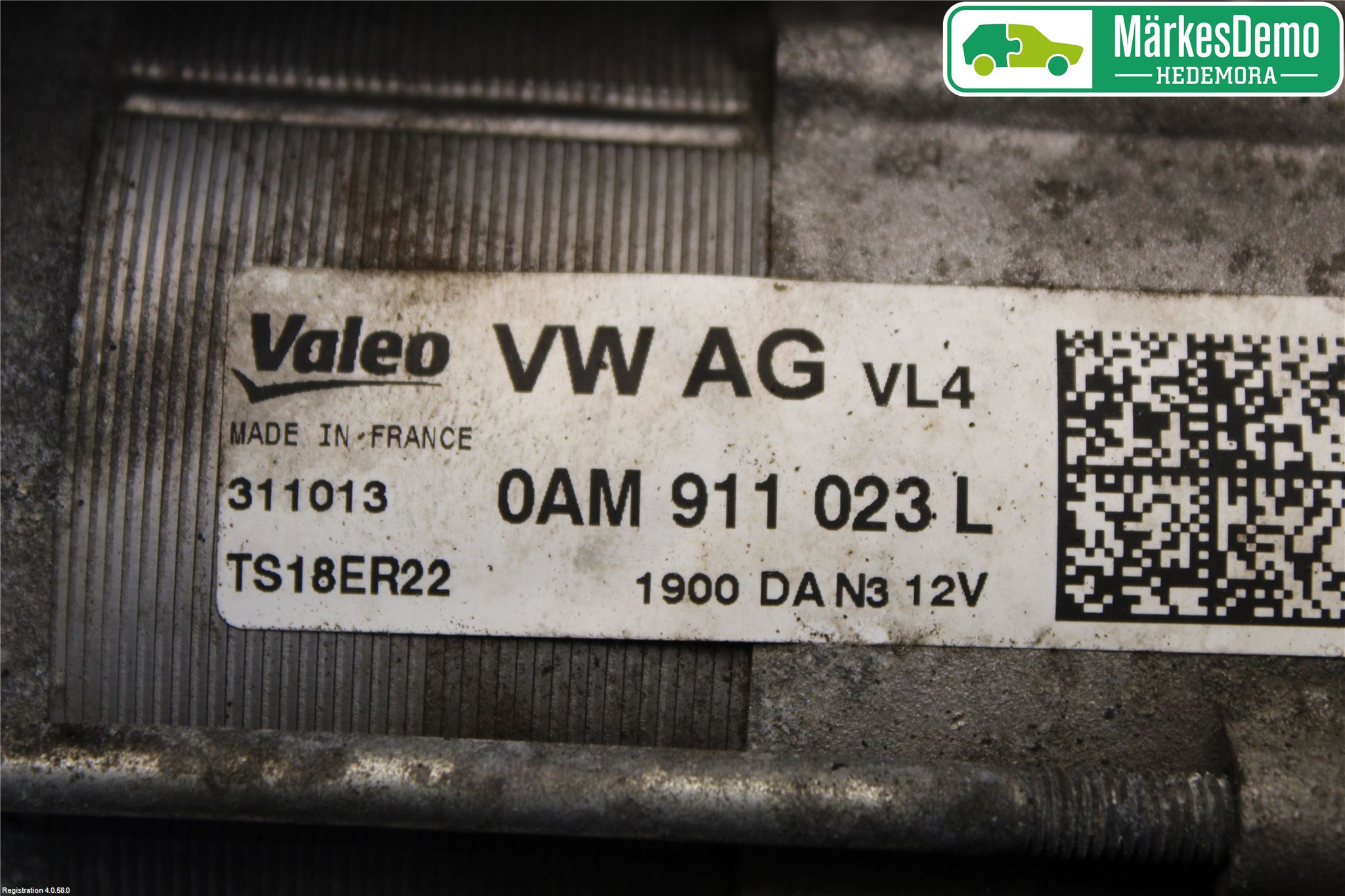 Volkswagen VW POLO 10-17 Startmotor Diesel
