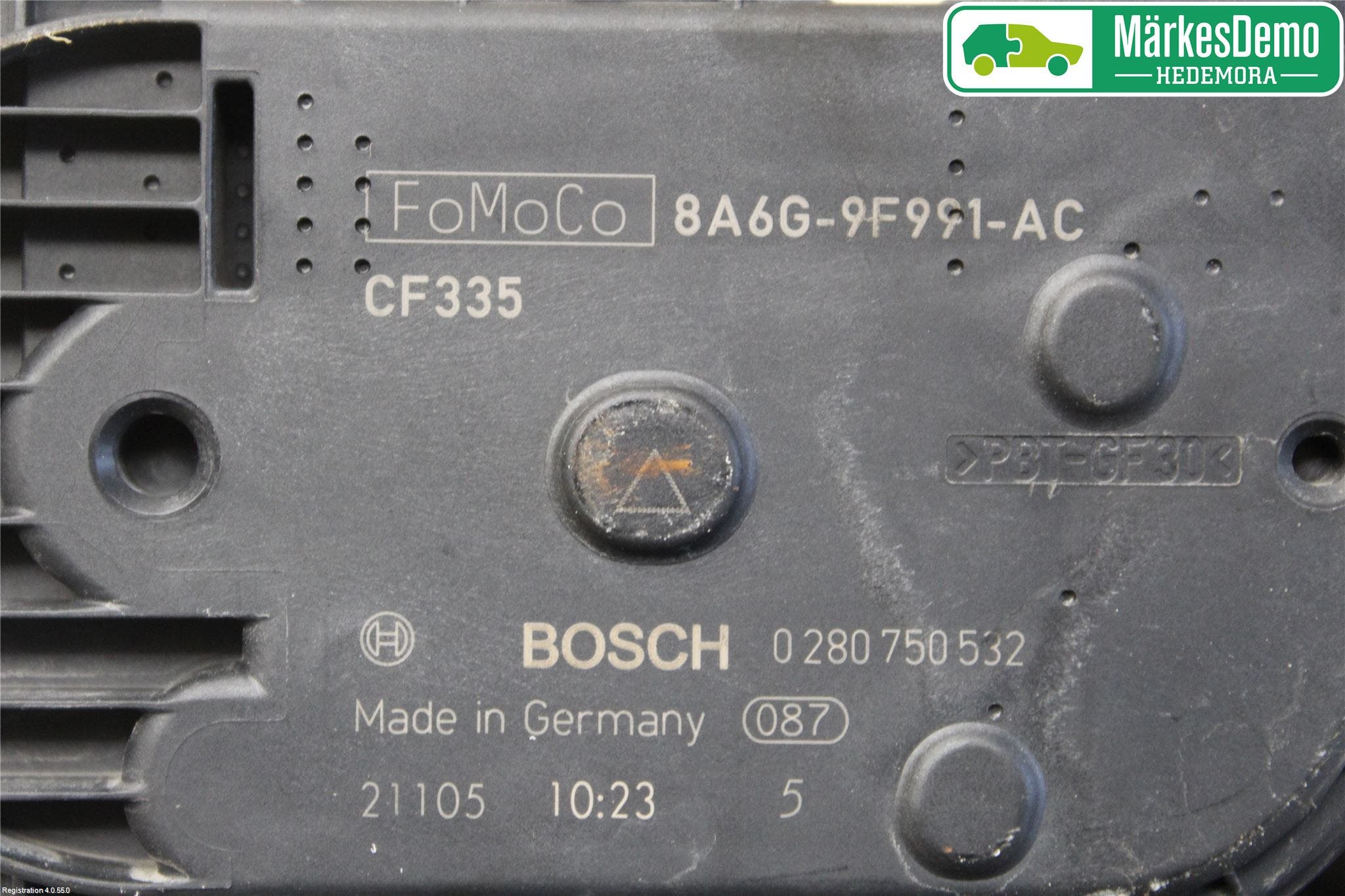 Ford FIESTA 13-17 Injspjällhus