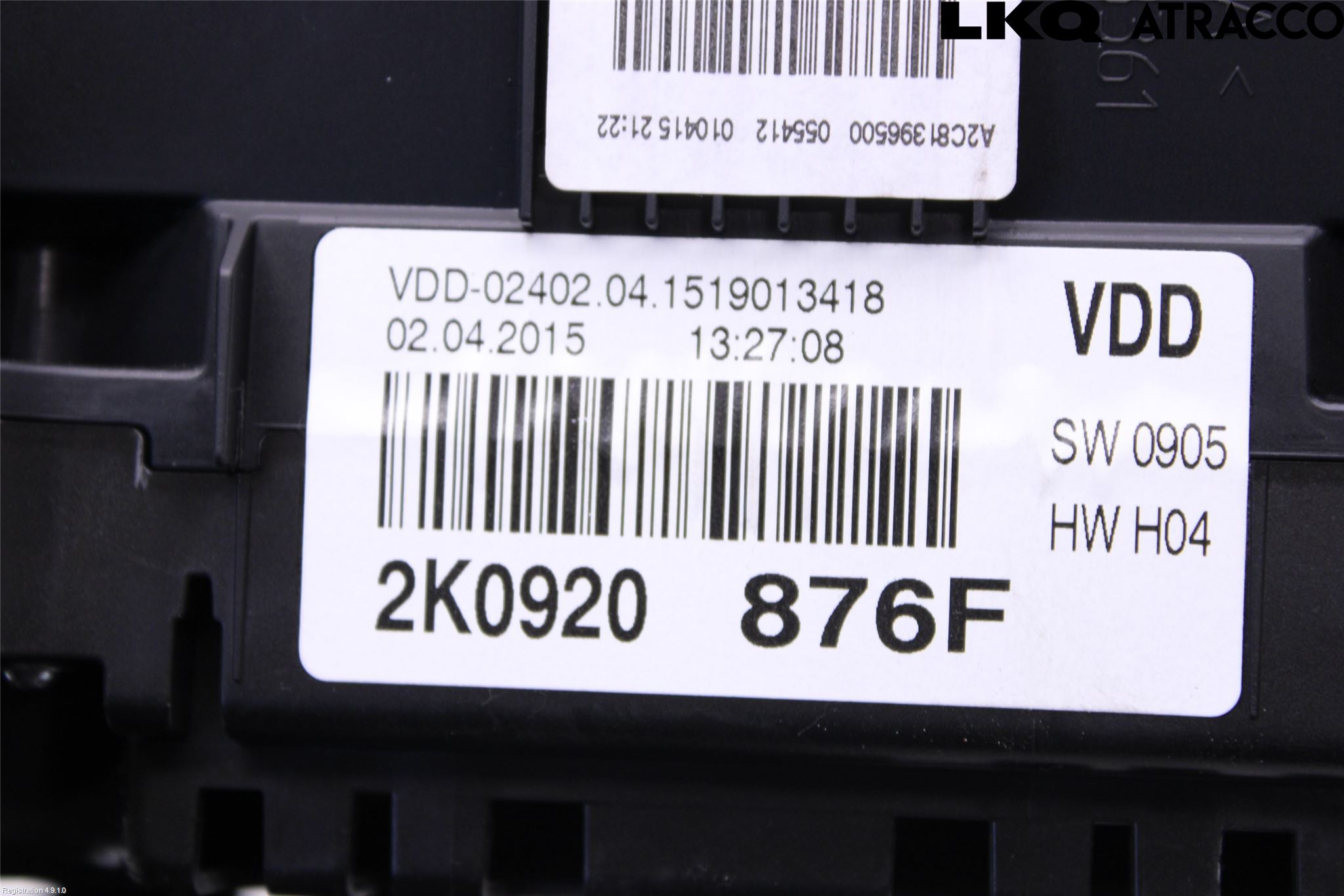 Volkswagen VW CADDY 11-15 Instrument Komb