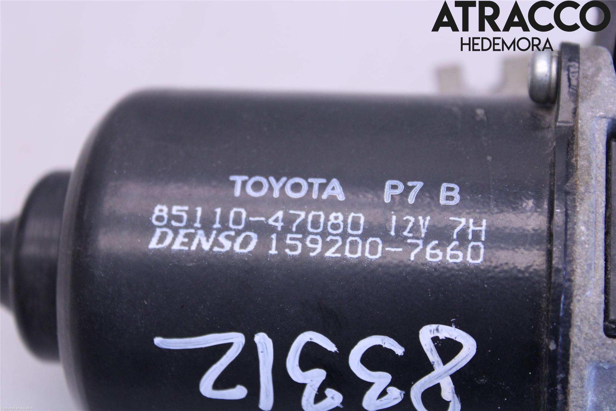 Toyota PRIUS NWH20 04-08 Torkarmotor Vindruta