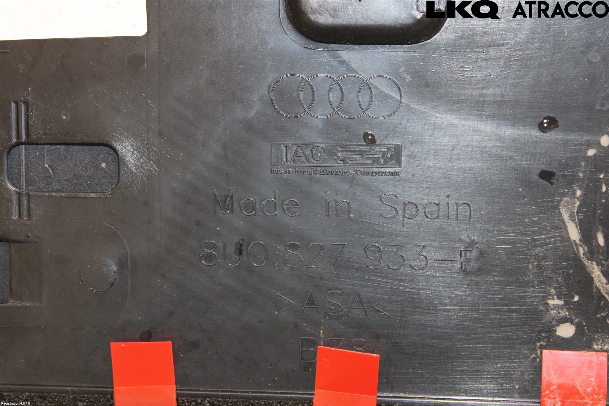 Audi Q3 8U 12-18 Spoiler Baklucka