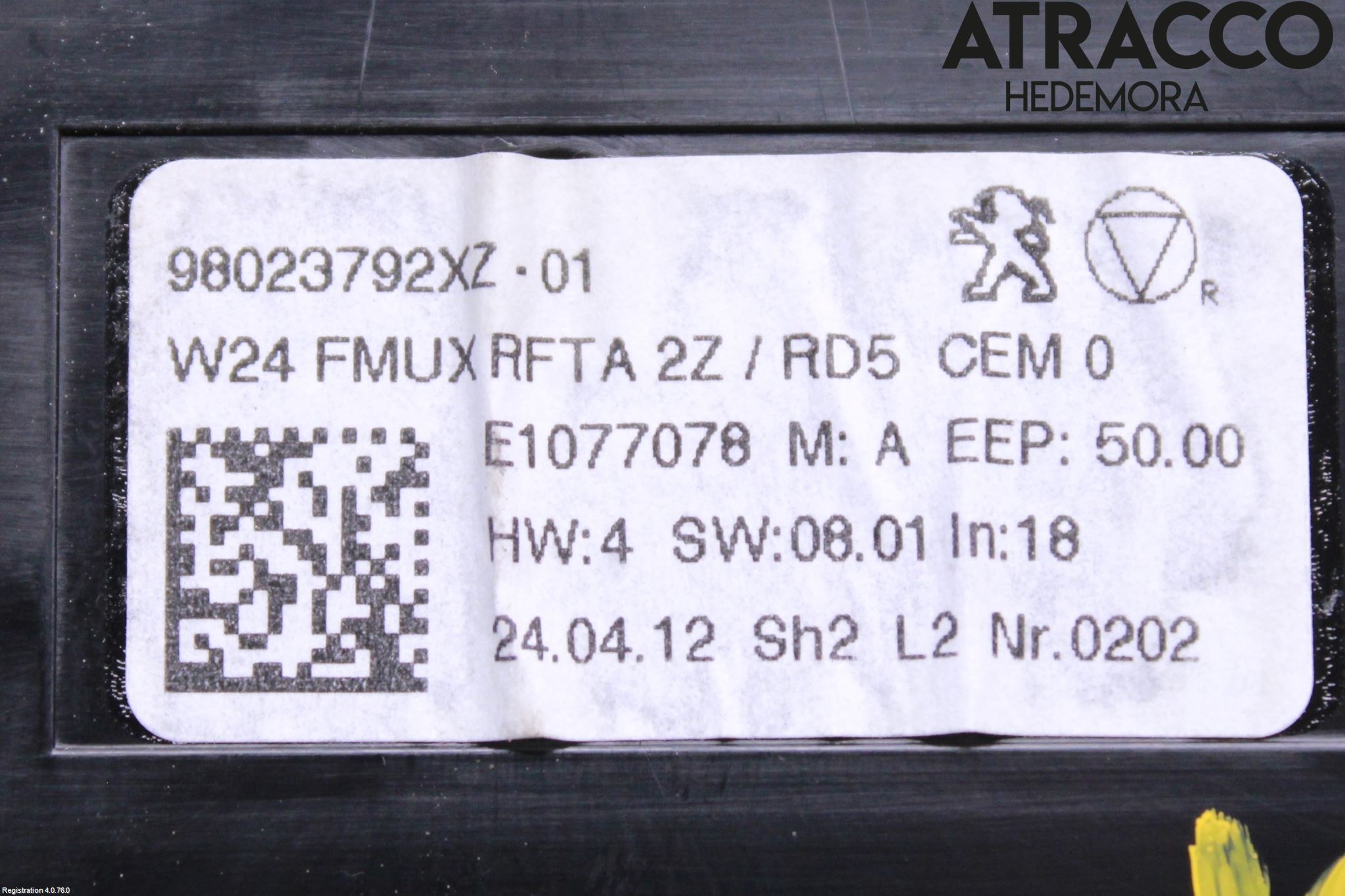 Peugeot 508 11-18 Cd Radio - Multimediapanel