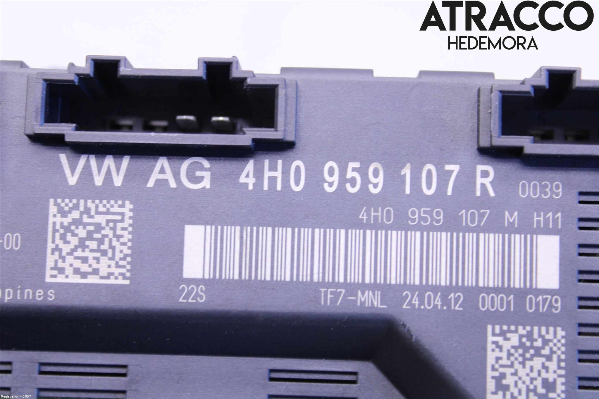 Audi A8/S8 4H 10-17 Styrenhet Baklucka