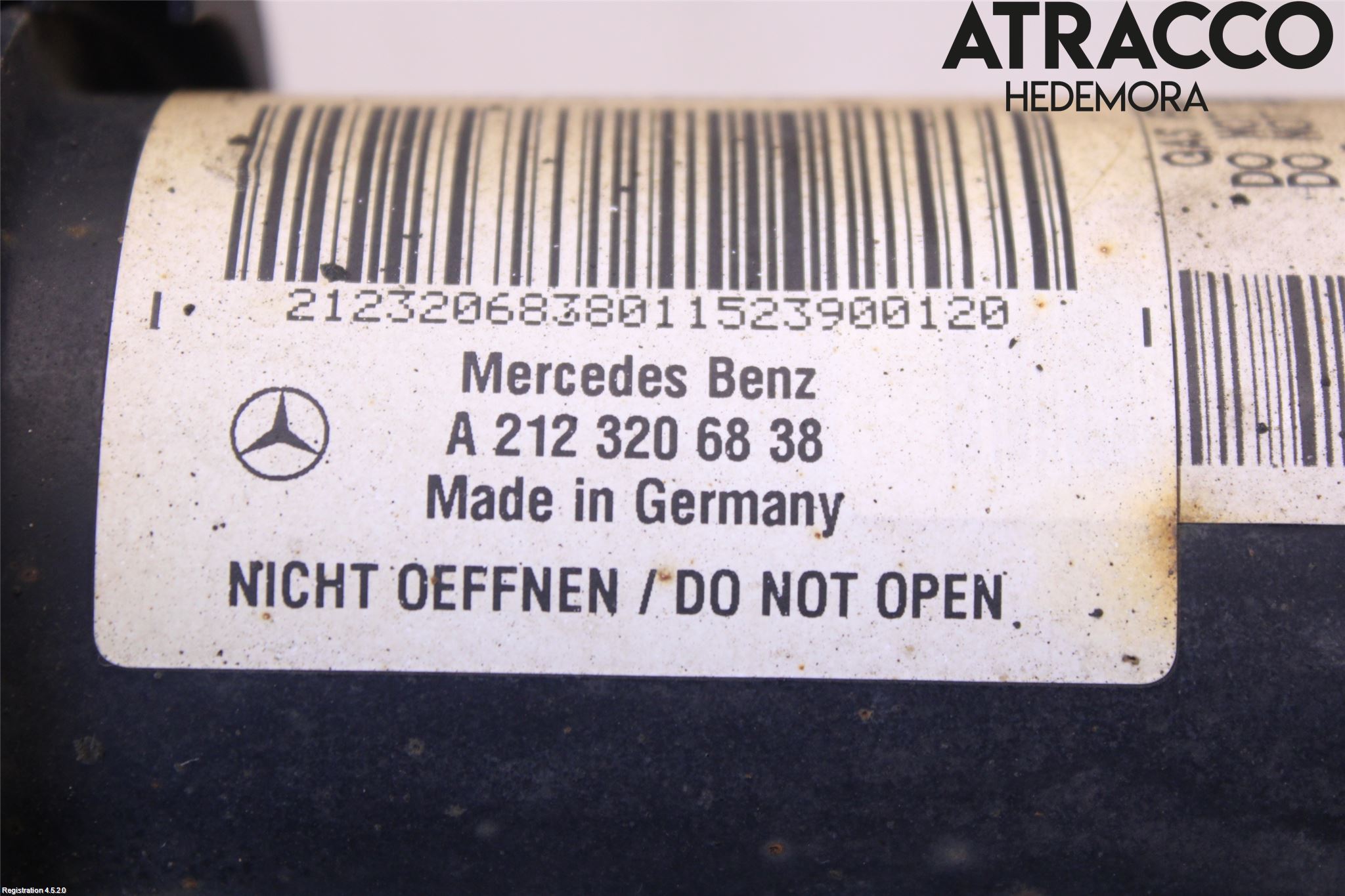 Mercedes-Benz MB E-KLASS (W212) 09-16 Fjäderben Fram Vänster