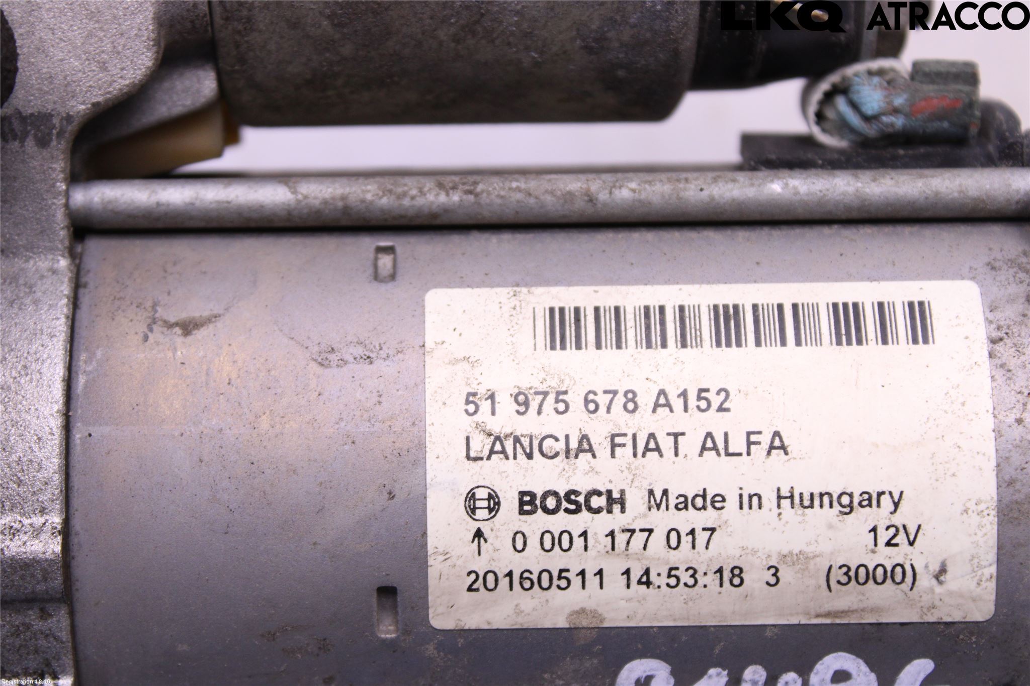 Fiat 500X 15- Startmotor