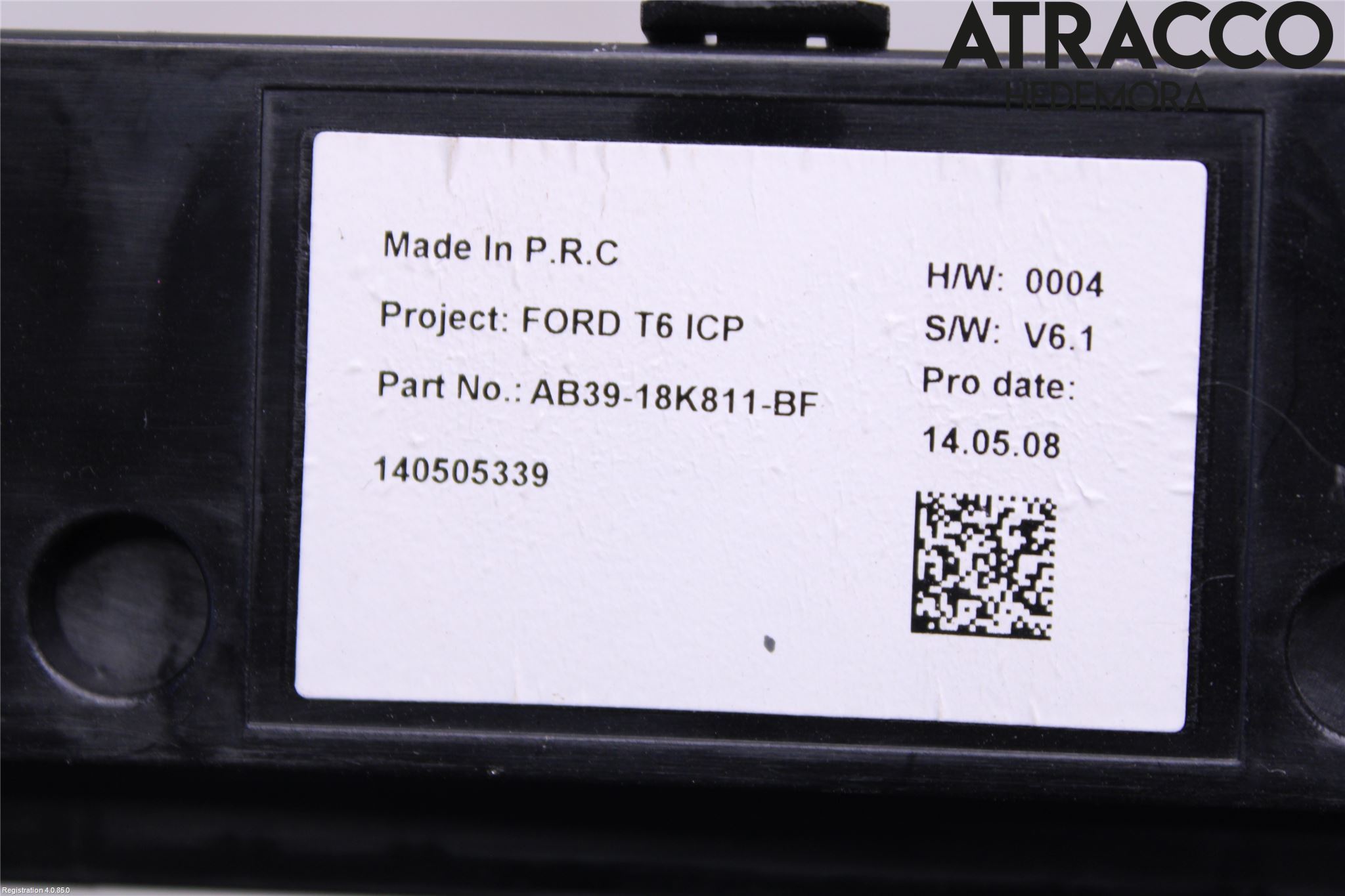 Ford RANGER EU 12-23 Cd Radio - Multimediapanel