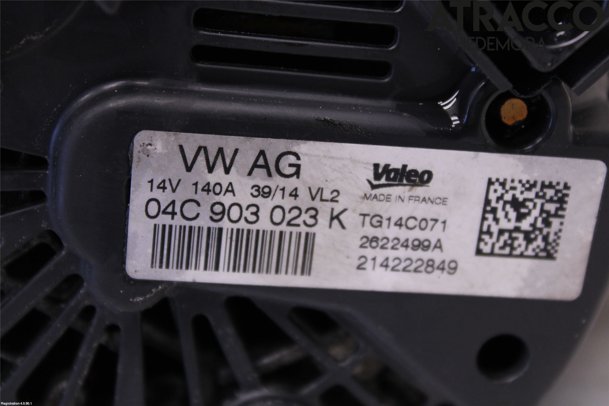 Volkswagen VW GOLF / E-GOLF VII 13-20 Generator
