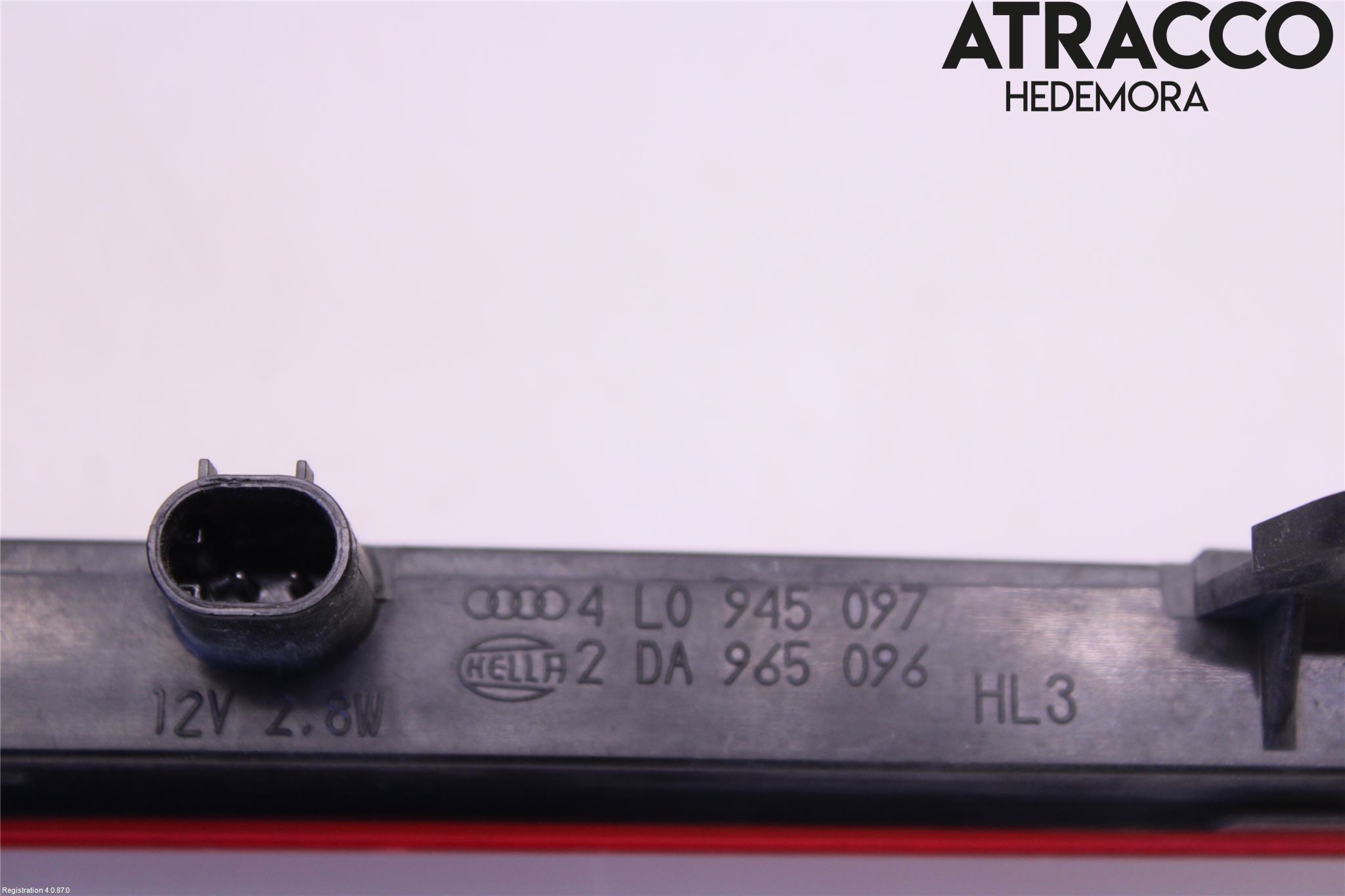 Porsche CAYENNE 03- Bromsljus Bakruta