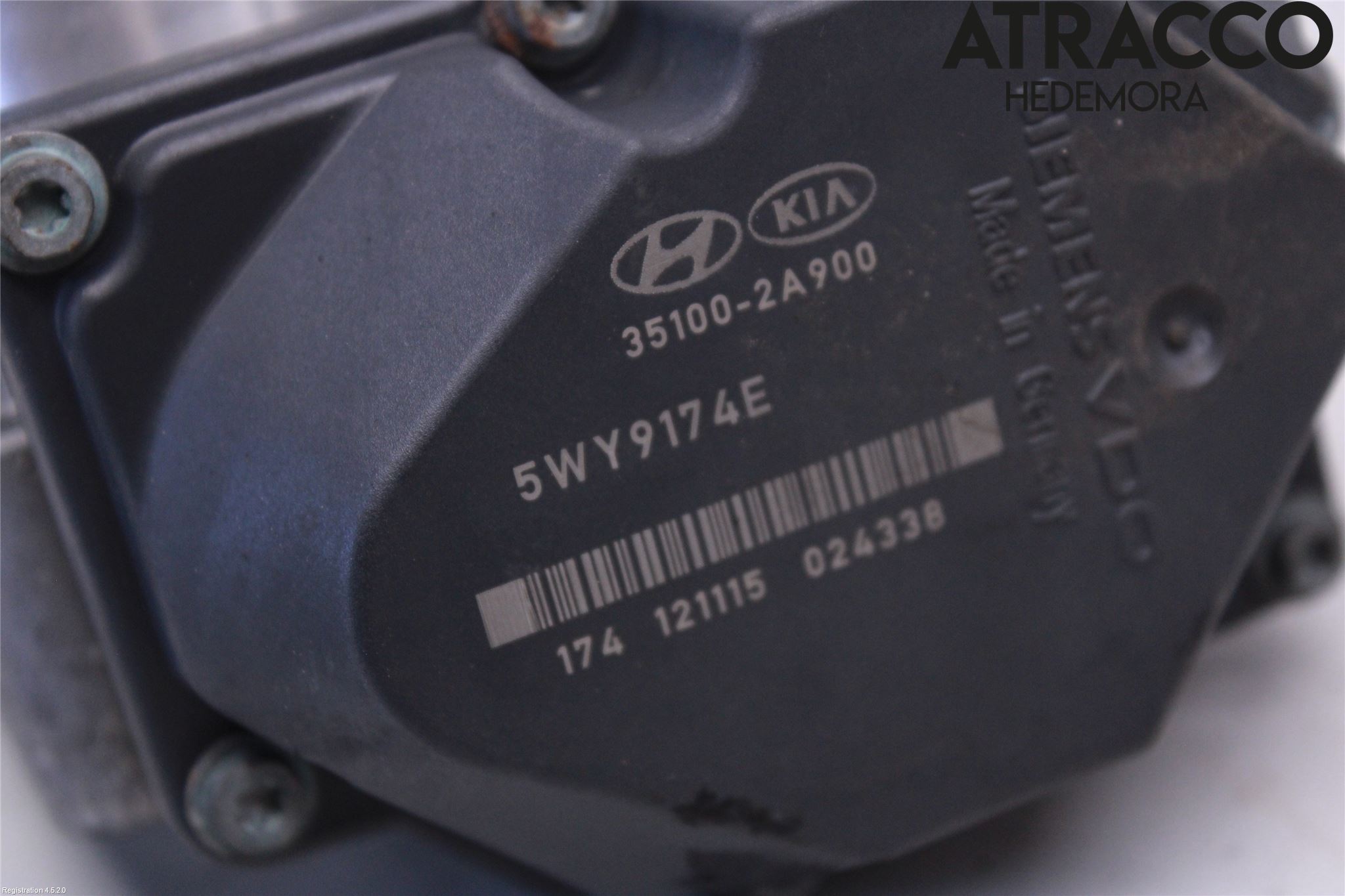 Kia CEED 12-18 Injspjällhus
