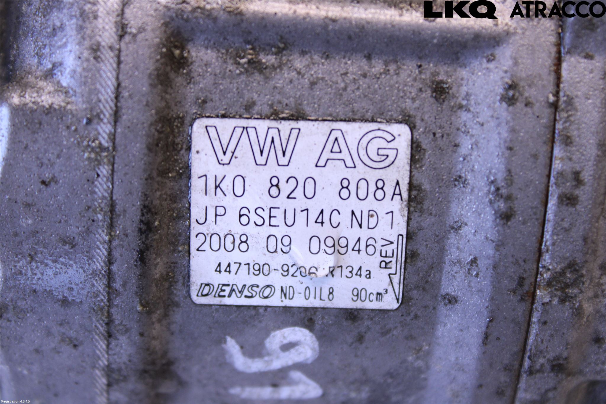 Volkswagen VW PASSAT CC 08-16 Ac Kompressor