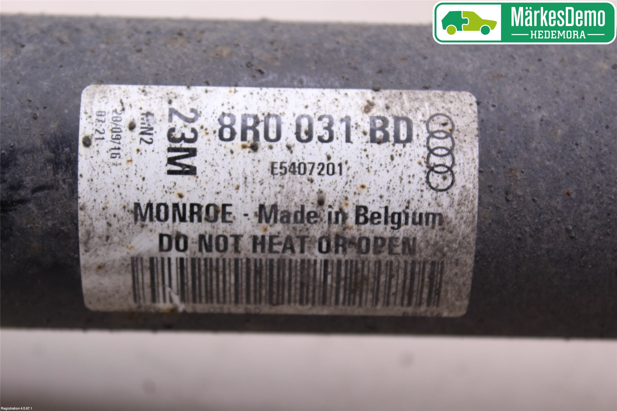 Audi Q5 09-16 Fjäderben Fram Vänster