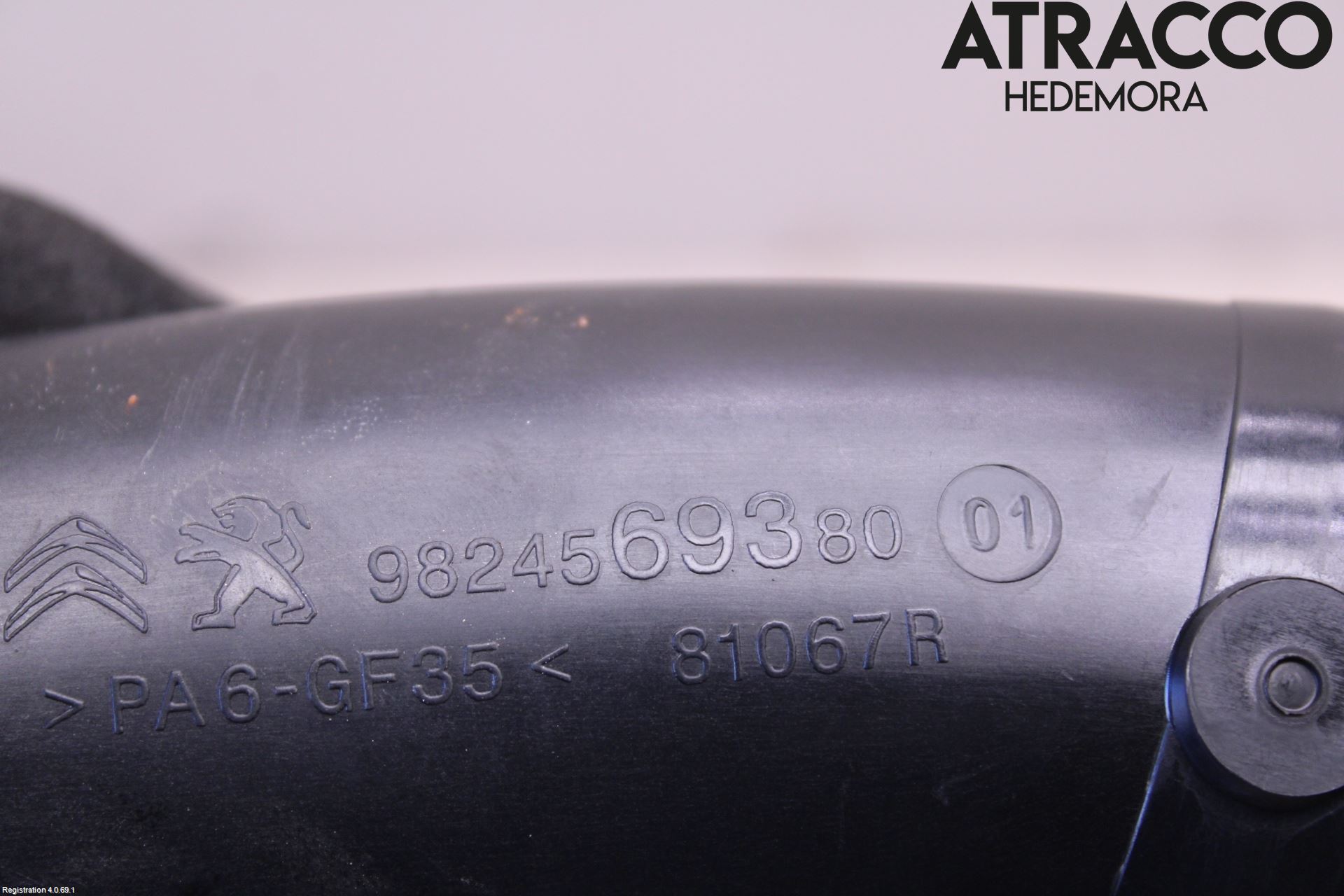 Peugeot 208/E-208 20- Injgummibälg-Slang