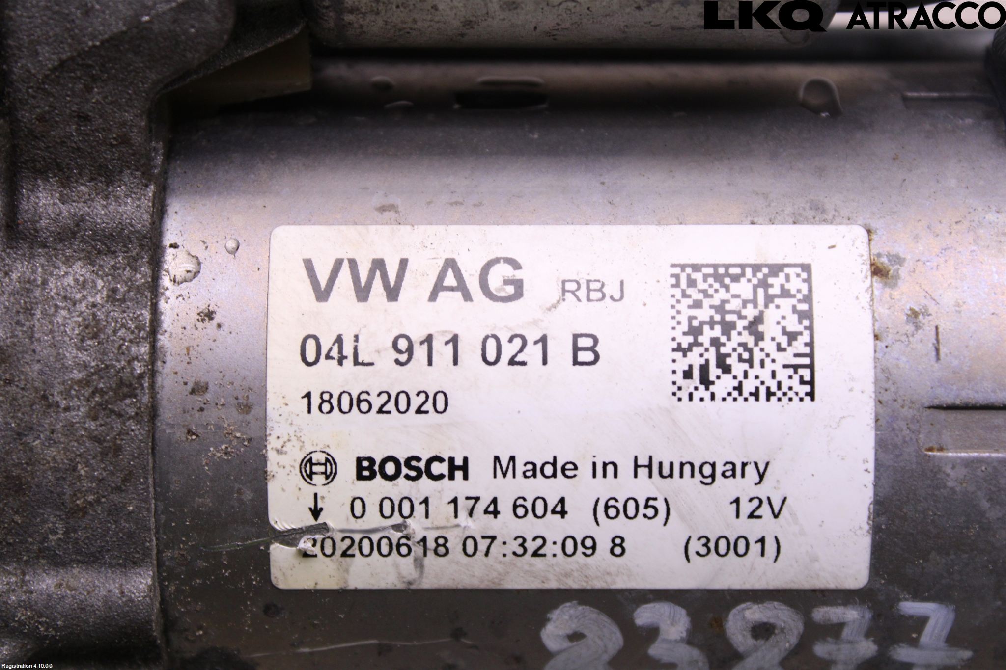 Audi A4/S4 B9 20- Startmotor Diesel