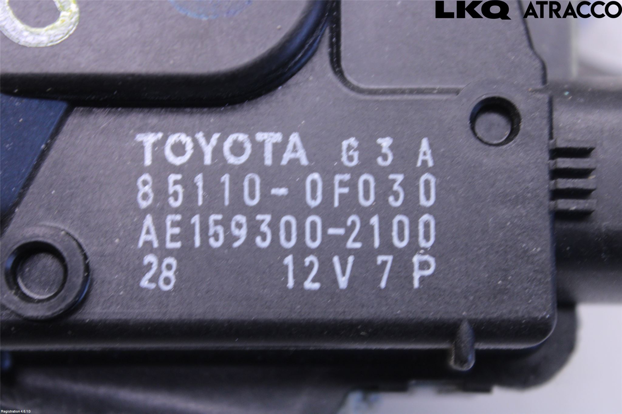 Toyota VERSO 09-18 Torkarmotor Vindruta