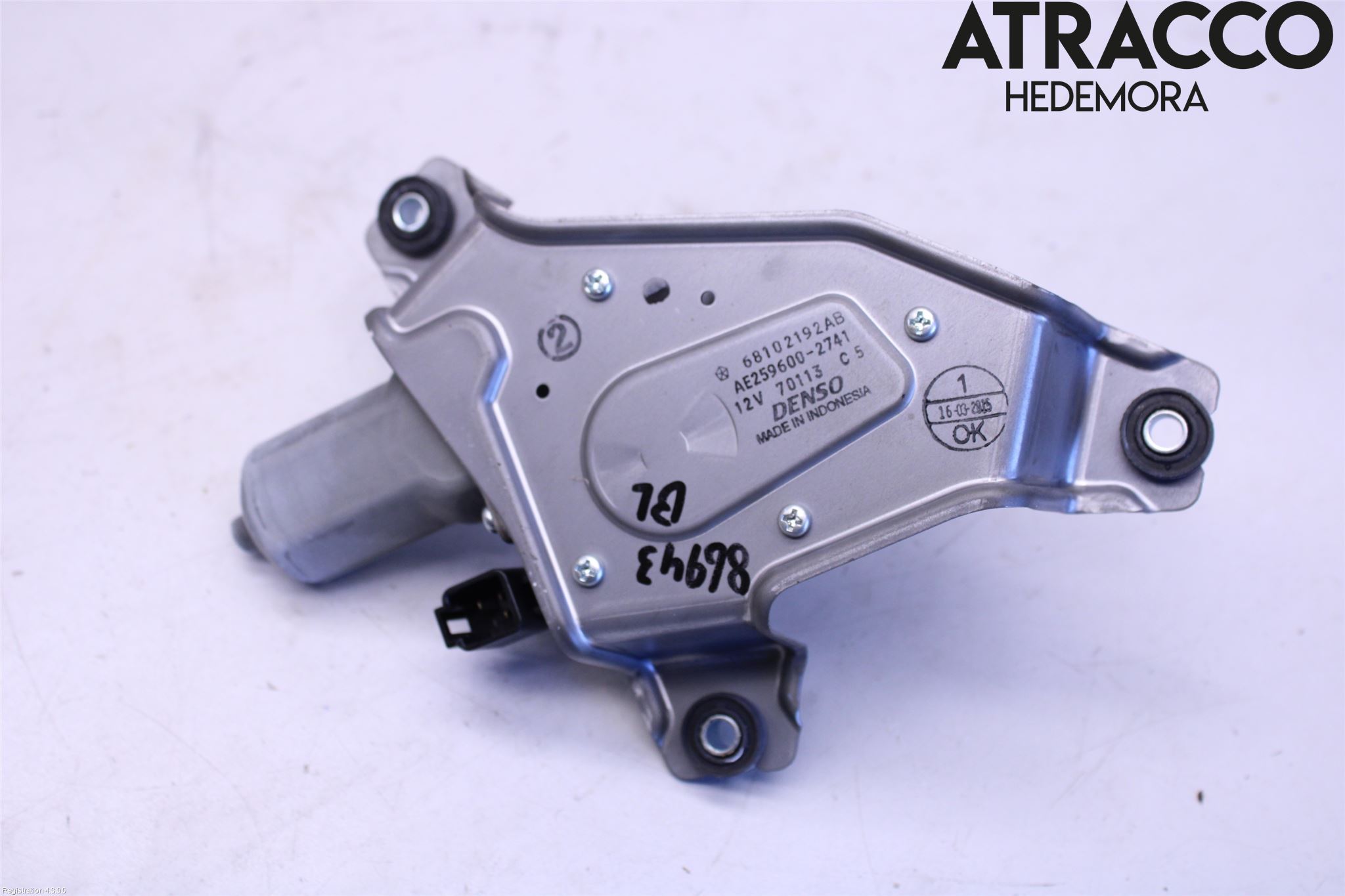 Jeep COMPASS Torkarmotor Baklucka
