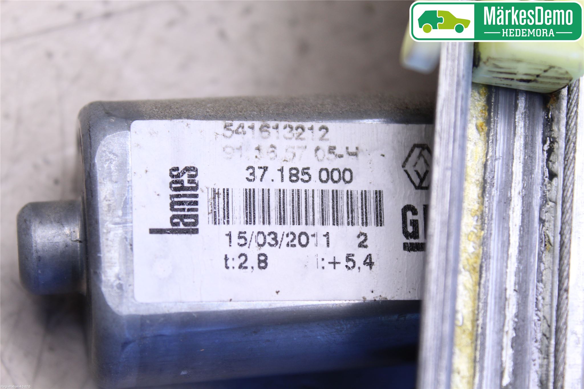 Nissan PRIMASTAR Fönsterhiss El Kompl