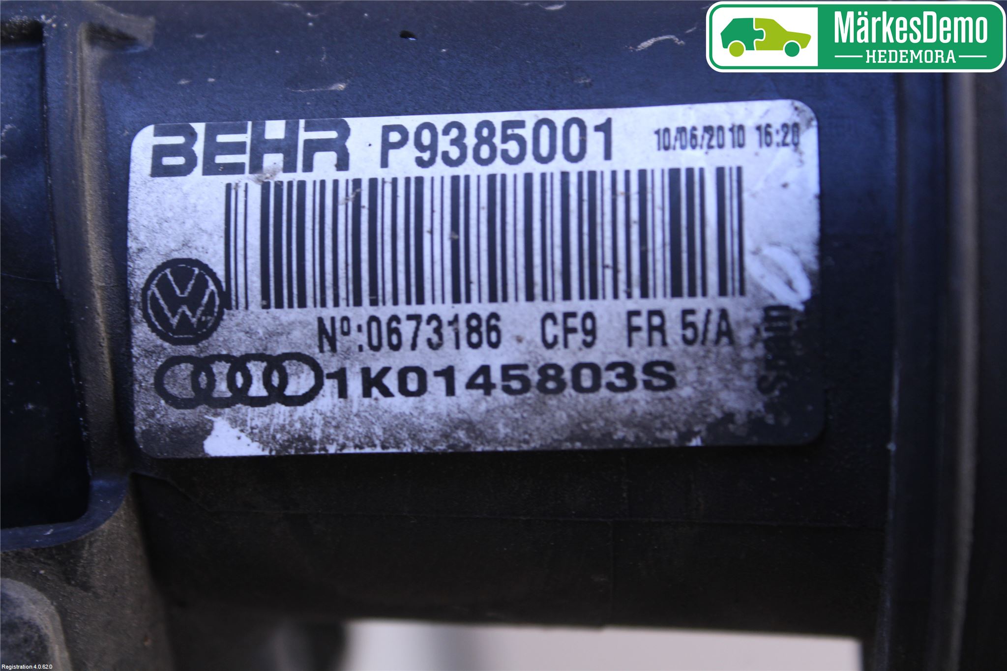 Skoda OCTAVIA (1Z) 05-13 Laddluft-Intercooler Kyl