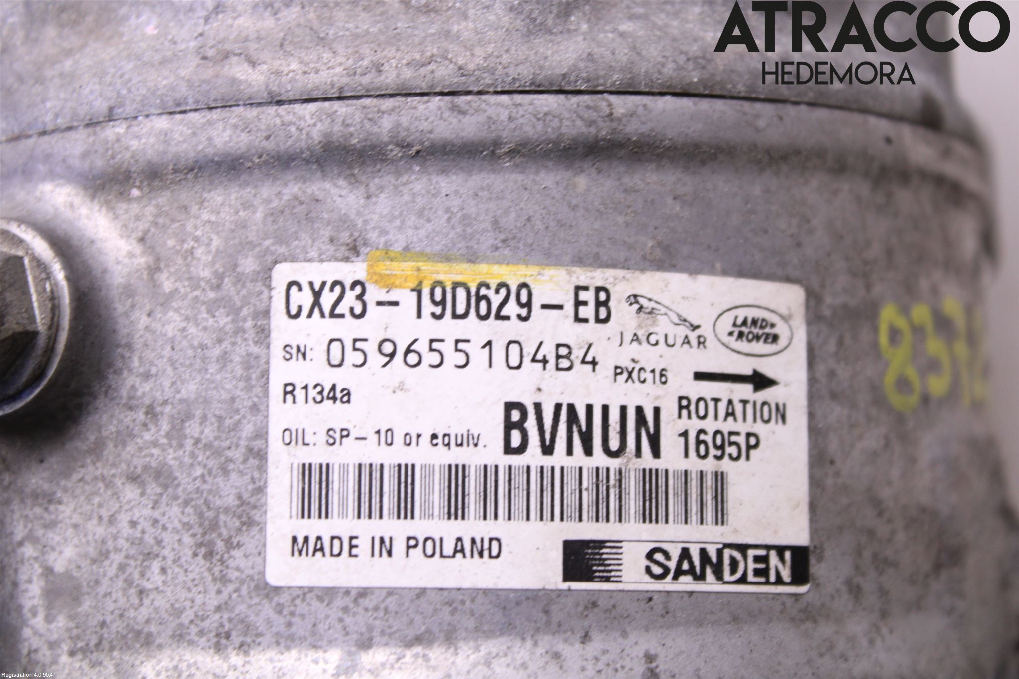 Jaguar XF 08-15 Ac Kompressor