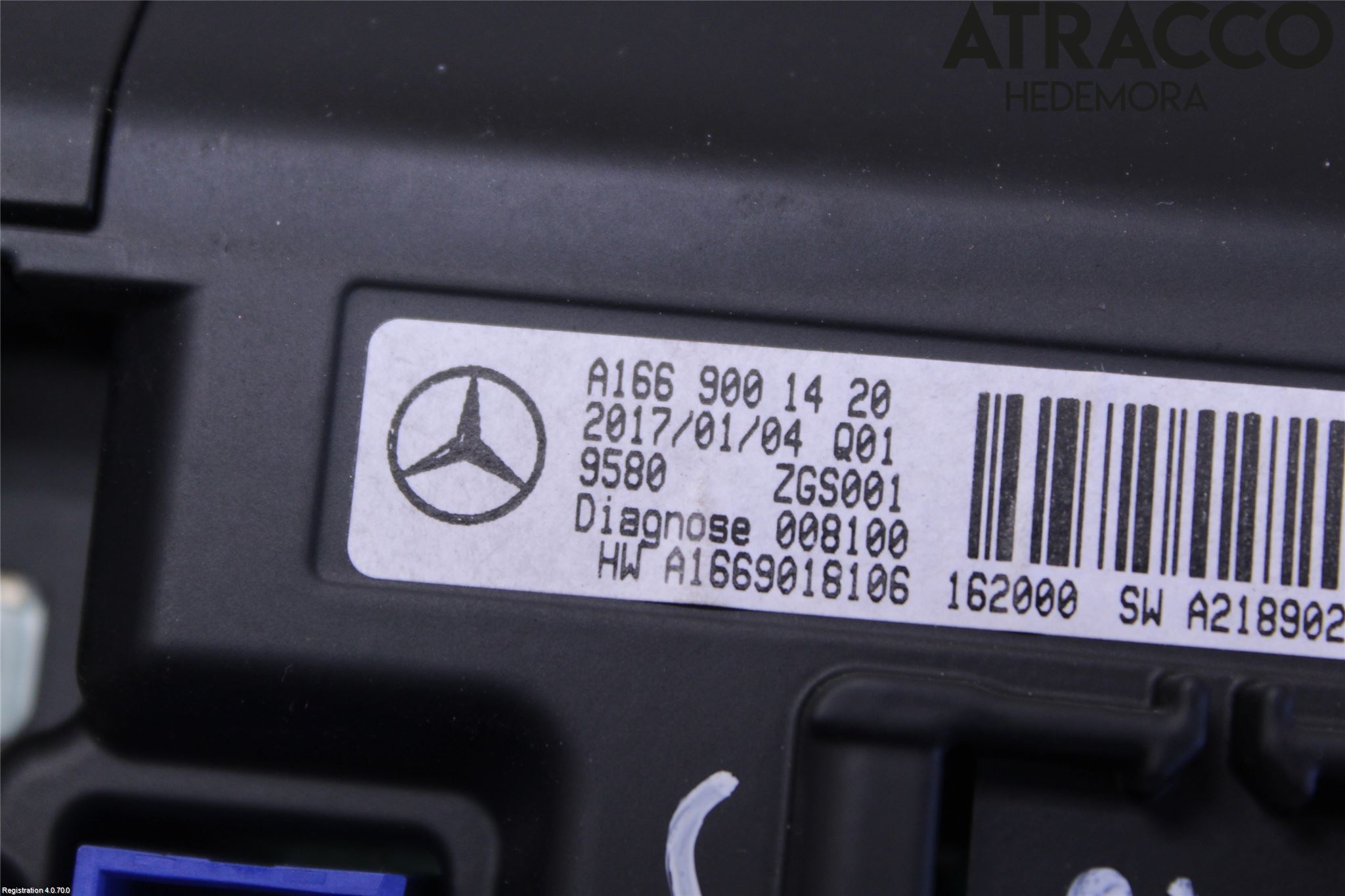 Mercedes-Benz MB CLA-KLASS (C117/X117) 13-19 Bildskärm