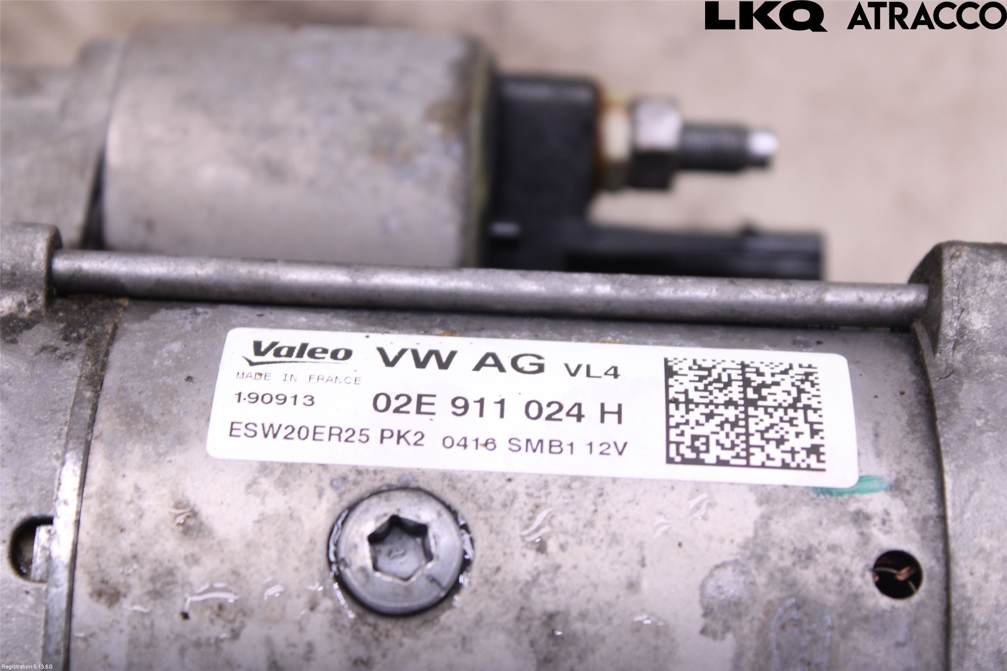 Volkswagen VW PASSAT 11-14 Startmotor Diesel