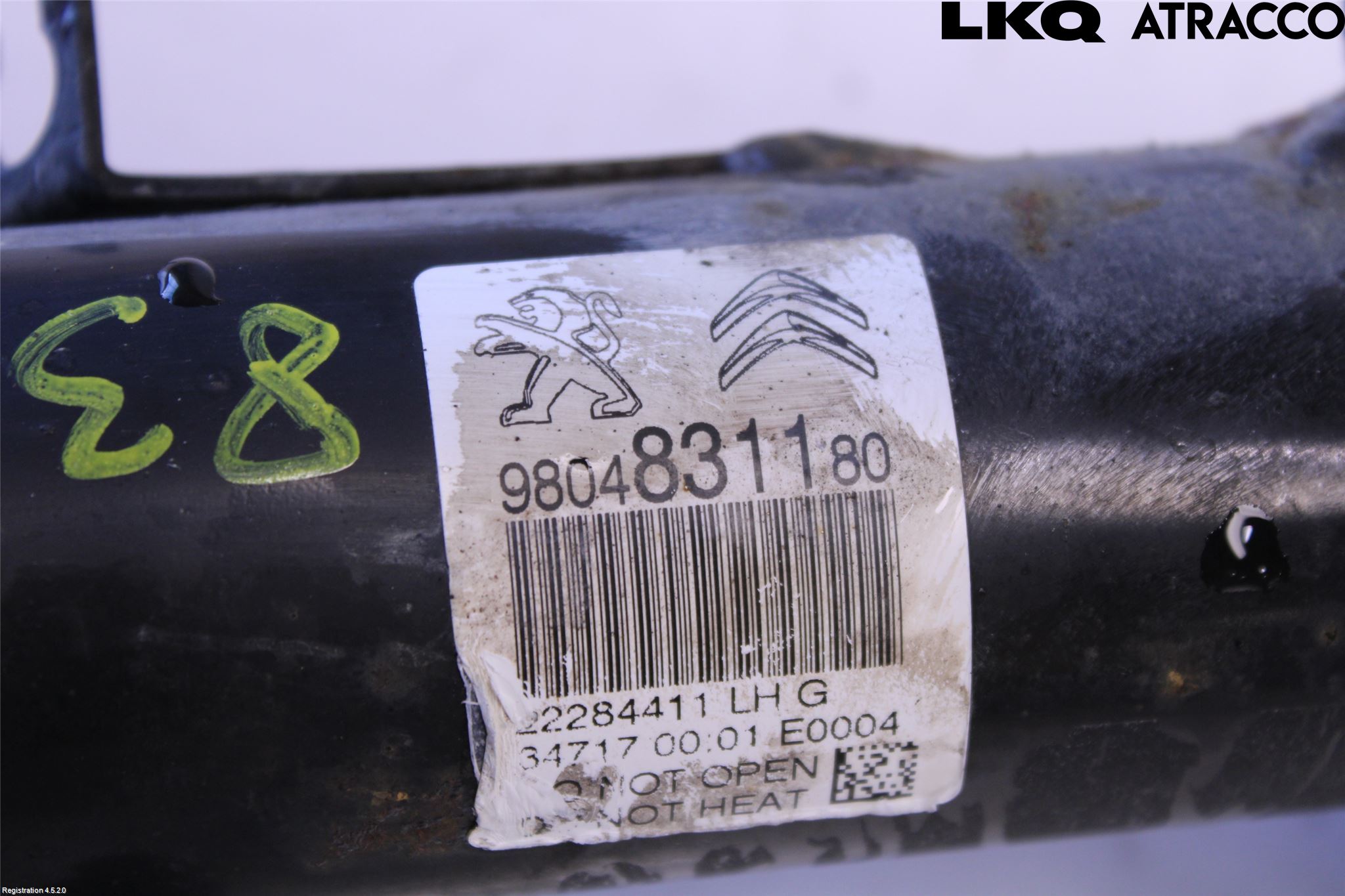 Peugeot PEUGOT 208 16-19 Fjäderben Fram Vänster