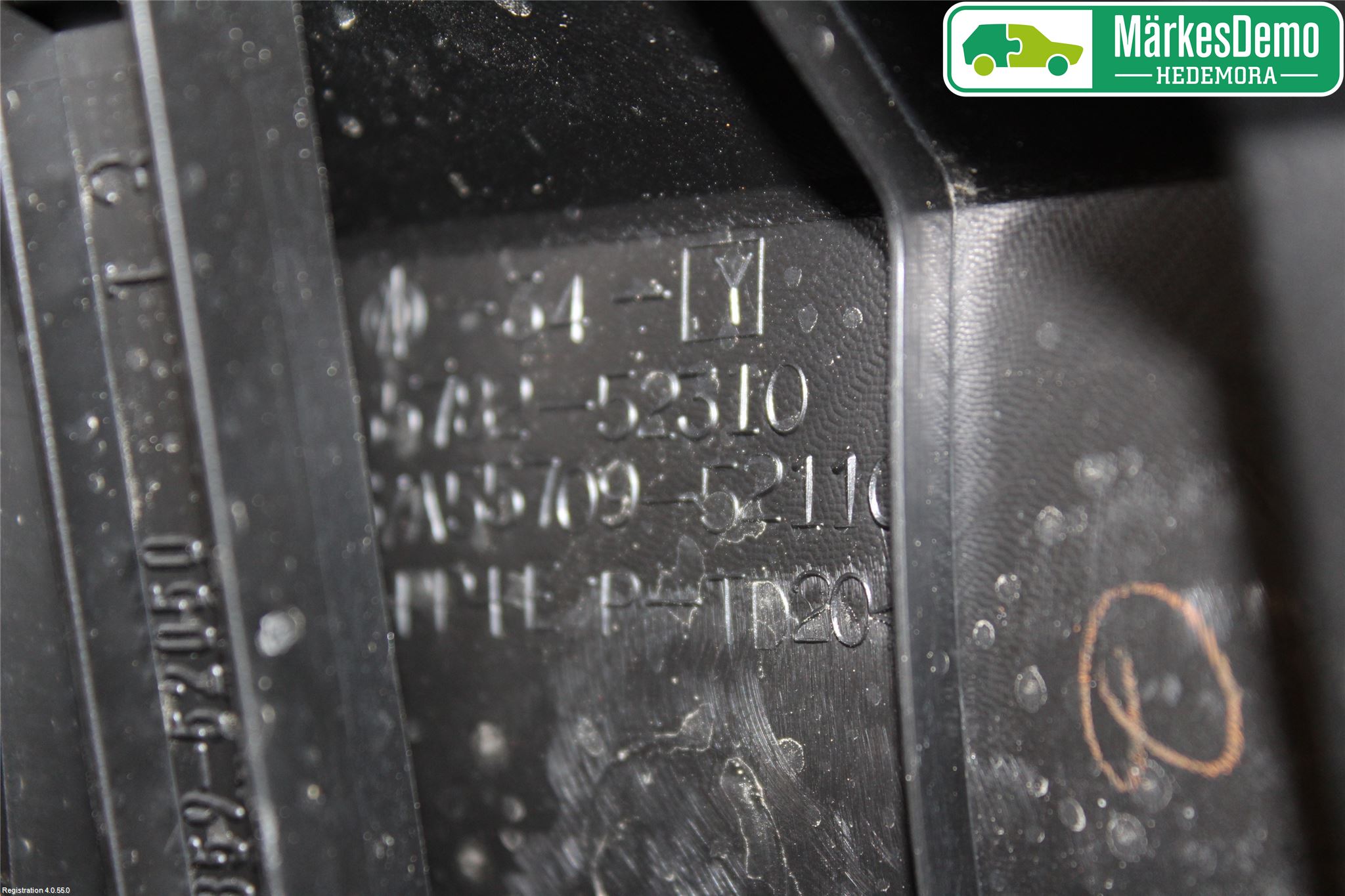 Toyota URBAN CRUISER Torpedplåt-Torpedplast