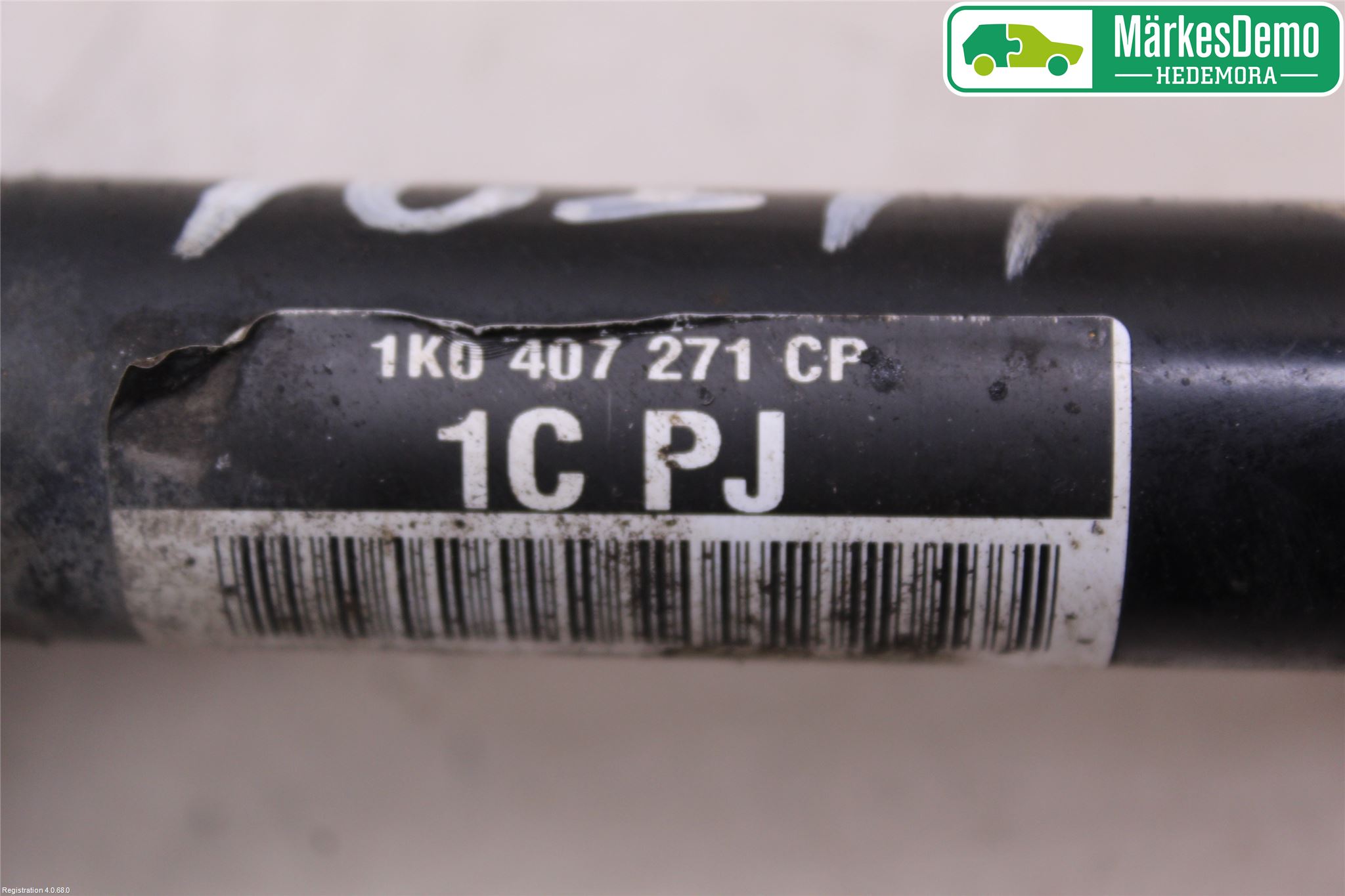 Volkswagen VW GOLF PLUS/CROSS GOLF 04-14 Drivaxel Fram Vänster