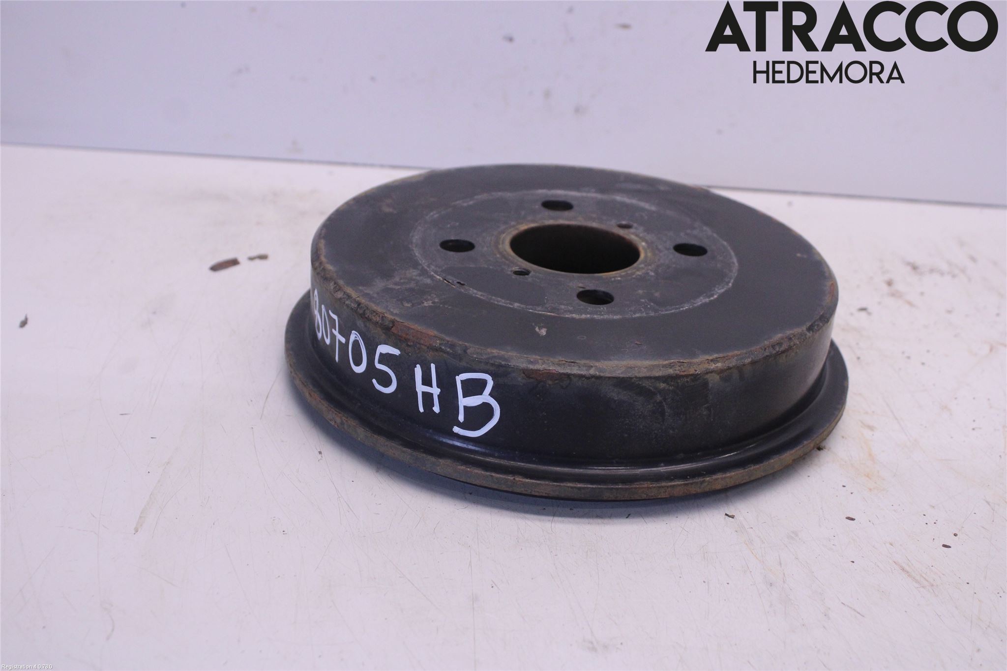 Toyota YARIS XP130 15-20 Bromstrumma Bak