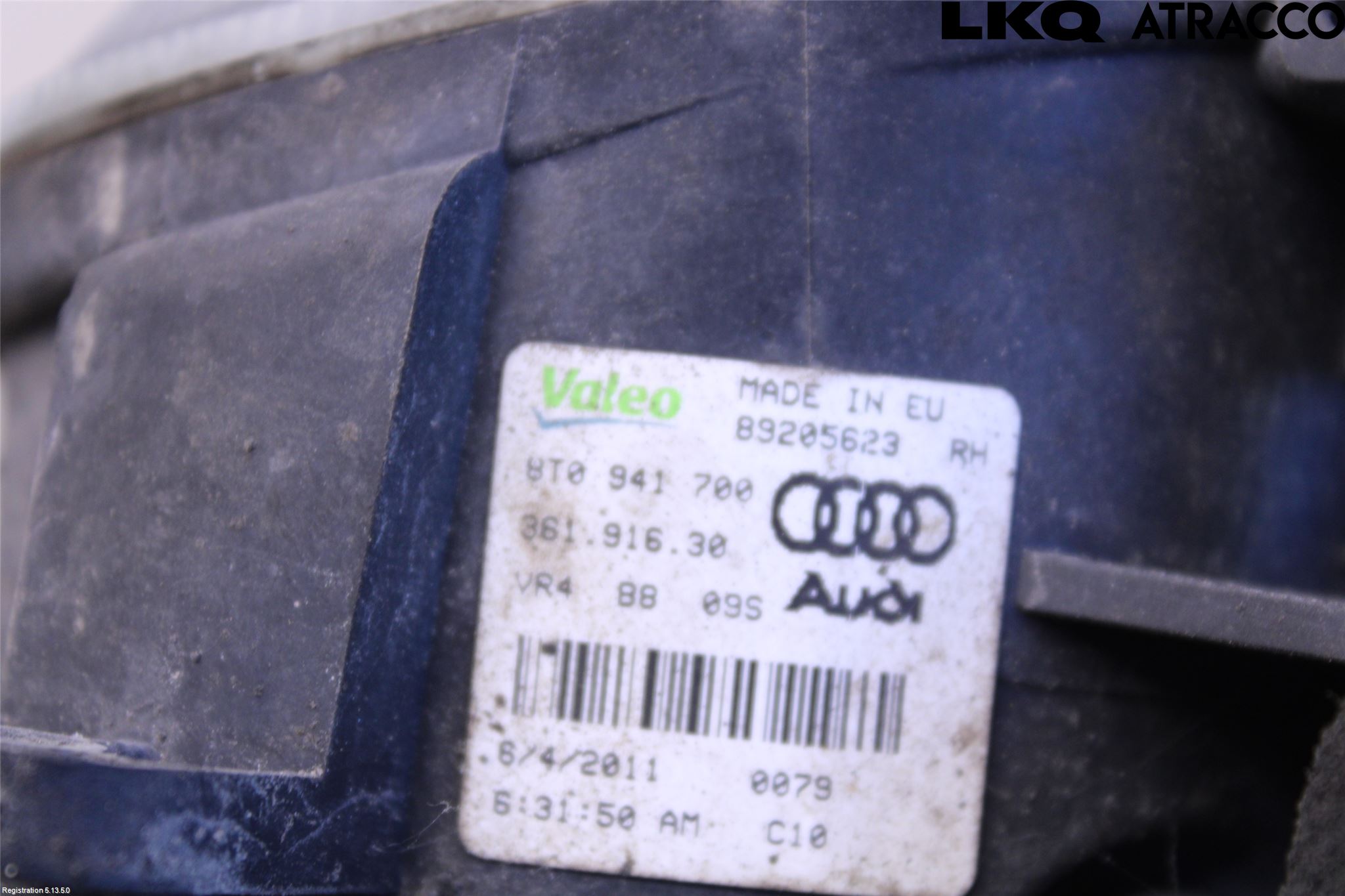Audi A4/S4 08-11 Dimljus-Varselljus Fram