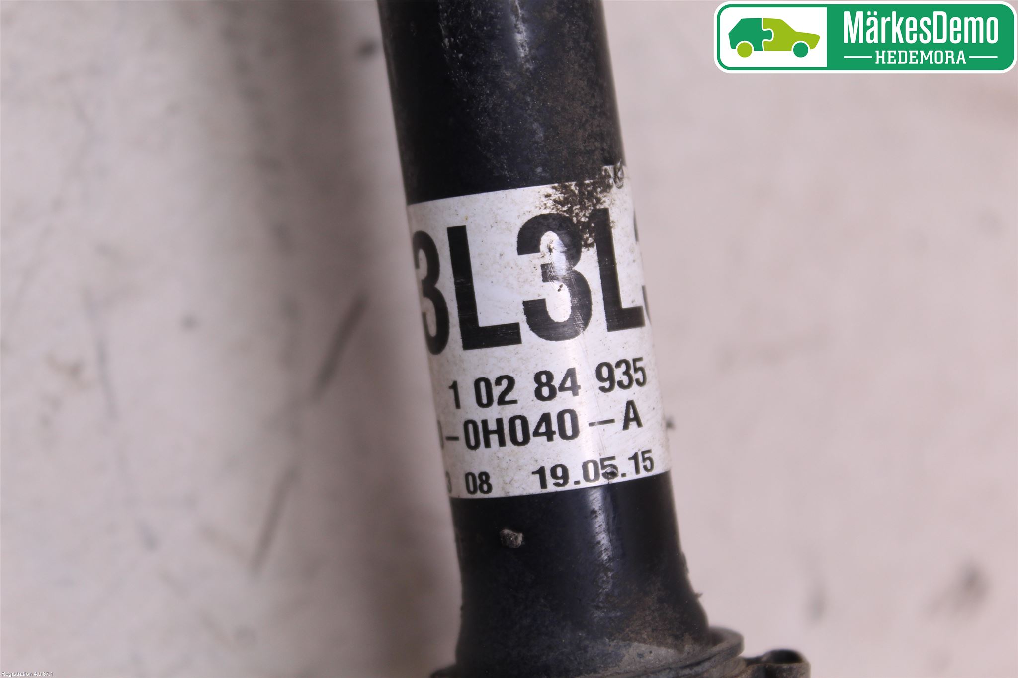 Toyota AYGO 15-21 Drivaxel Fram Vänster