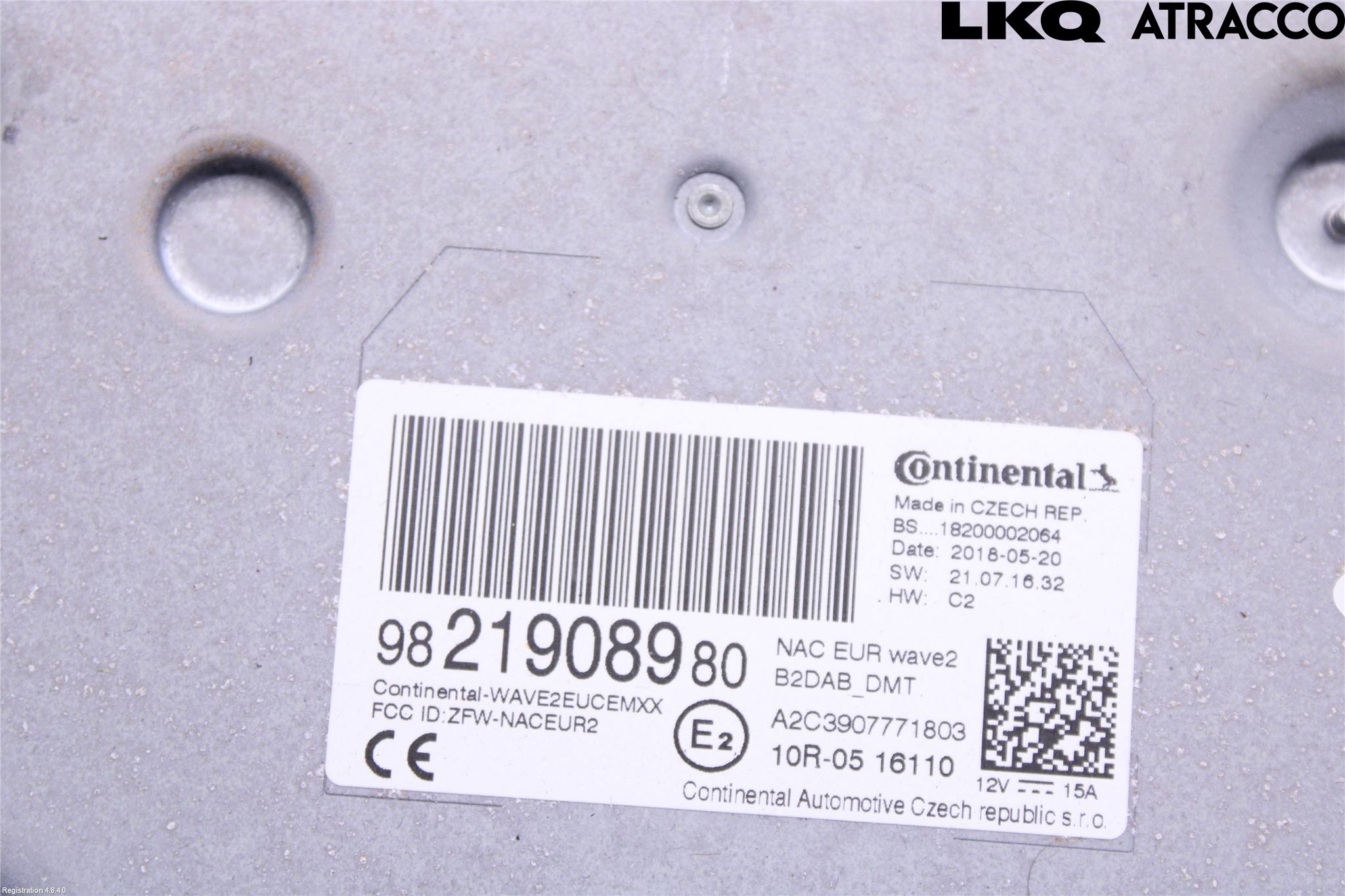 Citroen C4 GRAND PICASSO 14-18 Cd Radio - Multimediapanel