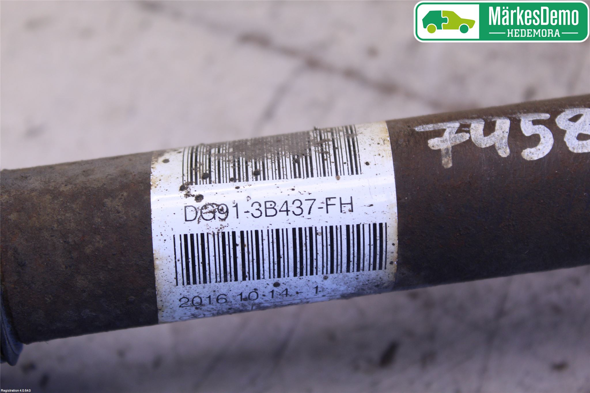 Ford MONDEO 15-22 Drivaxel Fram Vänster