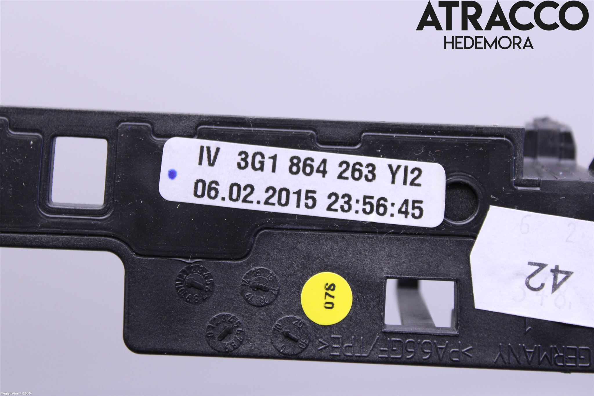 Volkswagen VW PASSAT 15-19 Instrumentsarg