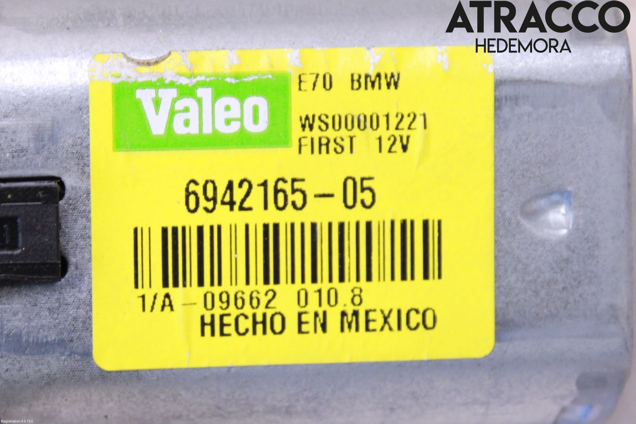 BMW X5 E70 07-13 Torkarmotor Baklucka