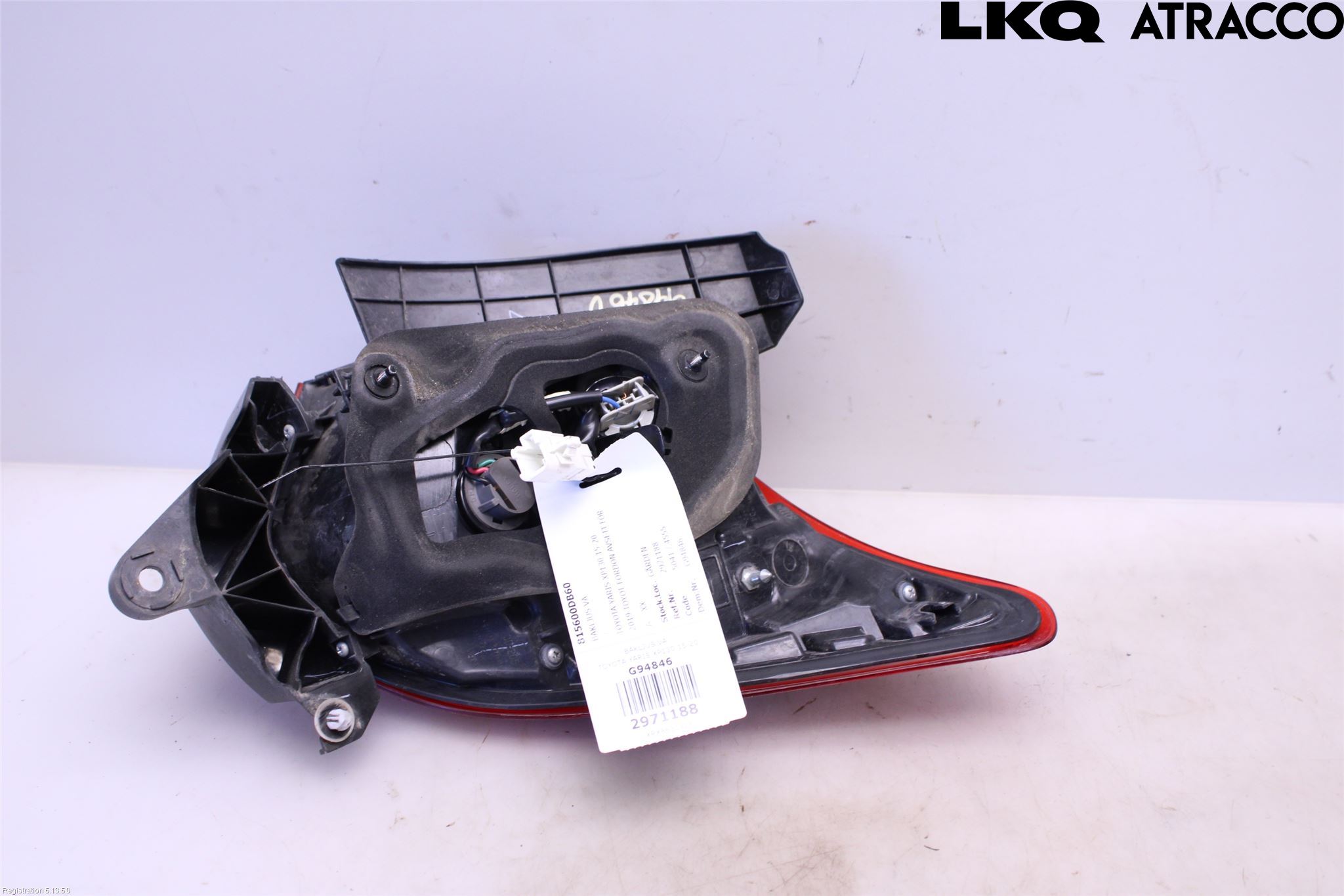 Toyota YARIS XP130 15-20 Bakljus Vänster