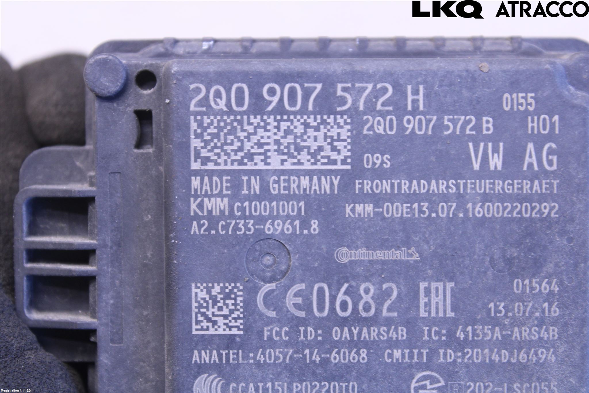Volkswagen VW TIGUAN 16-24 Sensor Adaptiv Farthållare