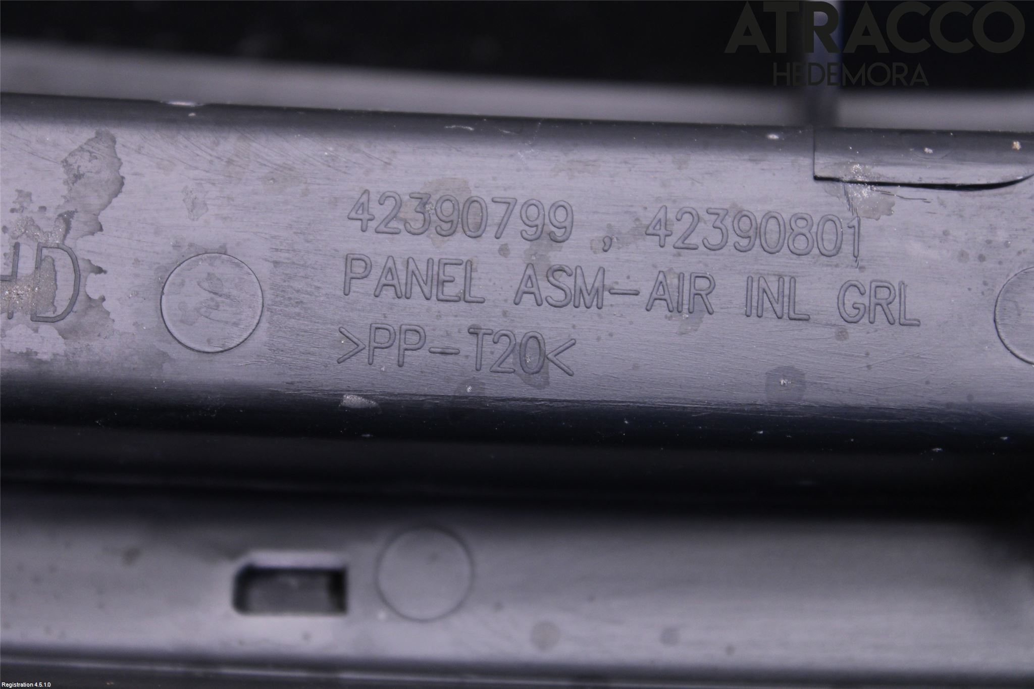 Opel KARL 16-19 Torpedplåt-Torpedplast