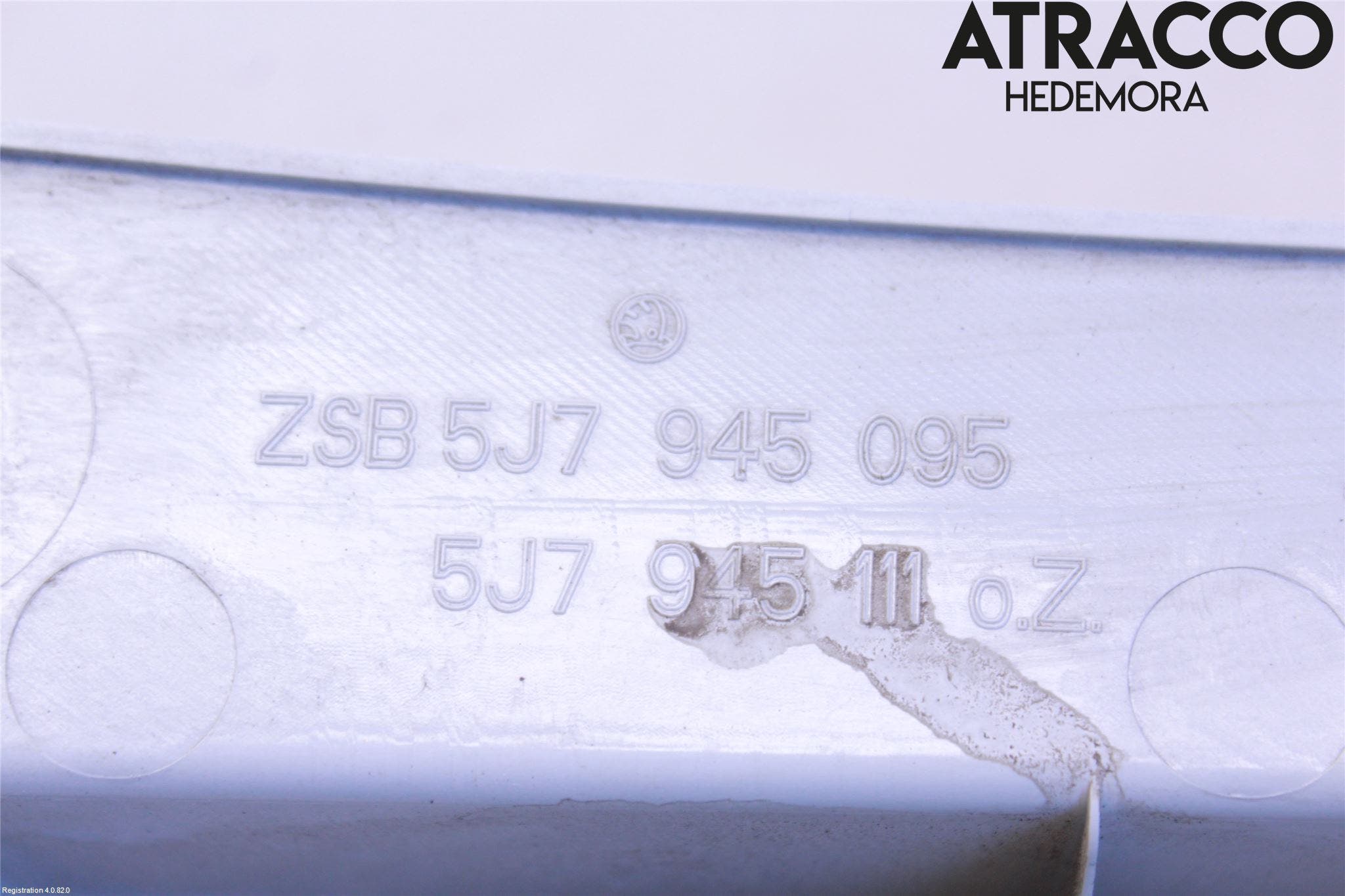 Skoda ROOMSTER Bakljus Lucka Vä