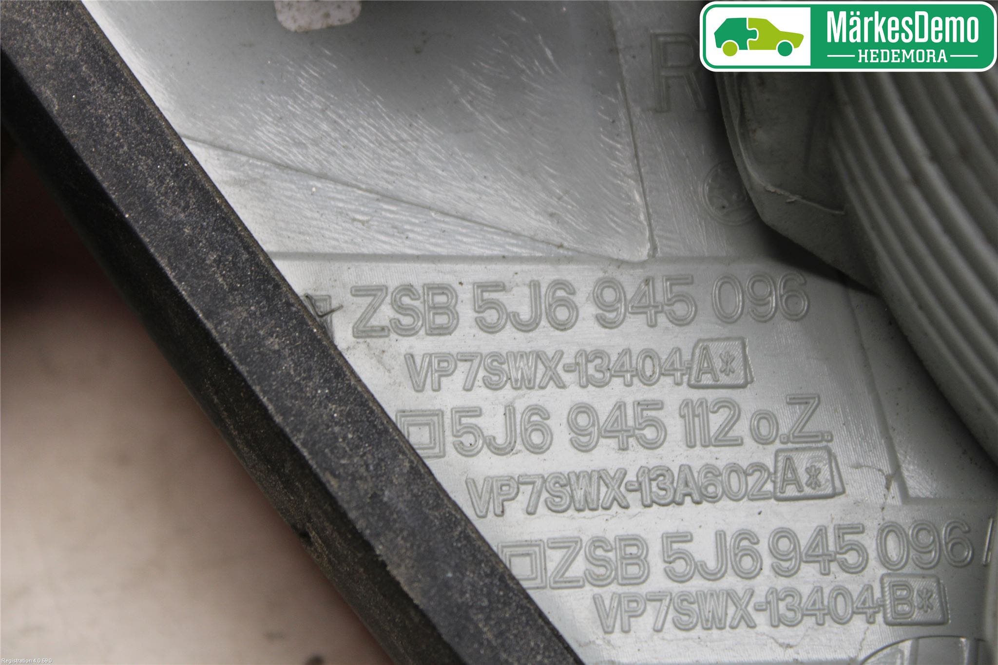 Skoda FABIA 07-14 Bakljus Höger