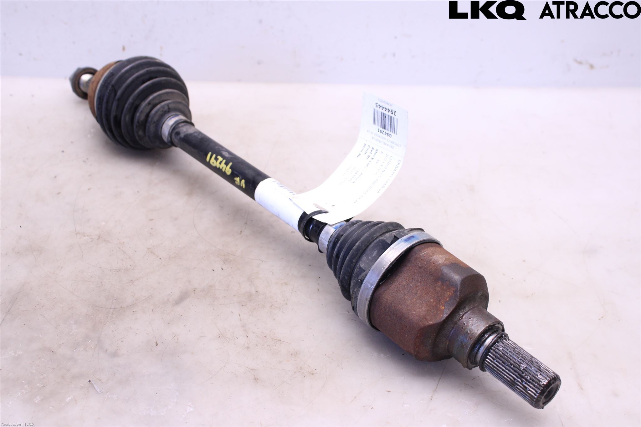 Citroen C5 AIRCROSS 19- Drivaxel Fram Vänster