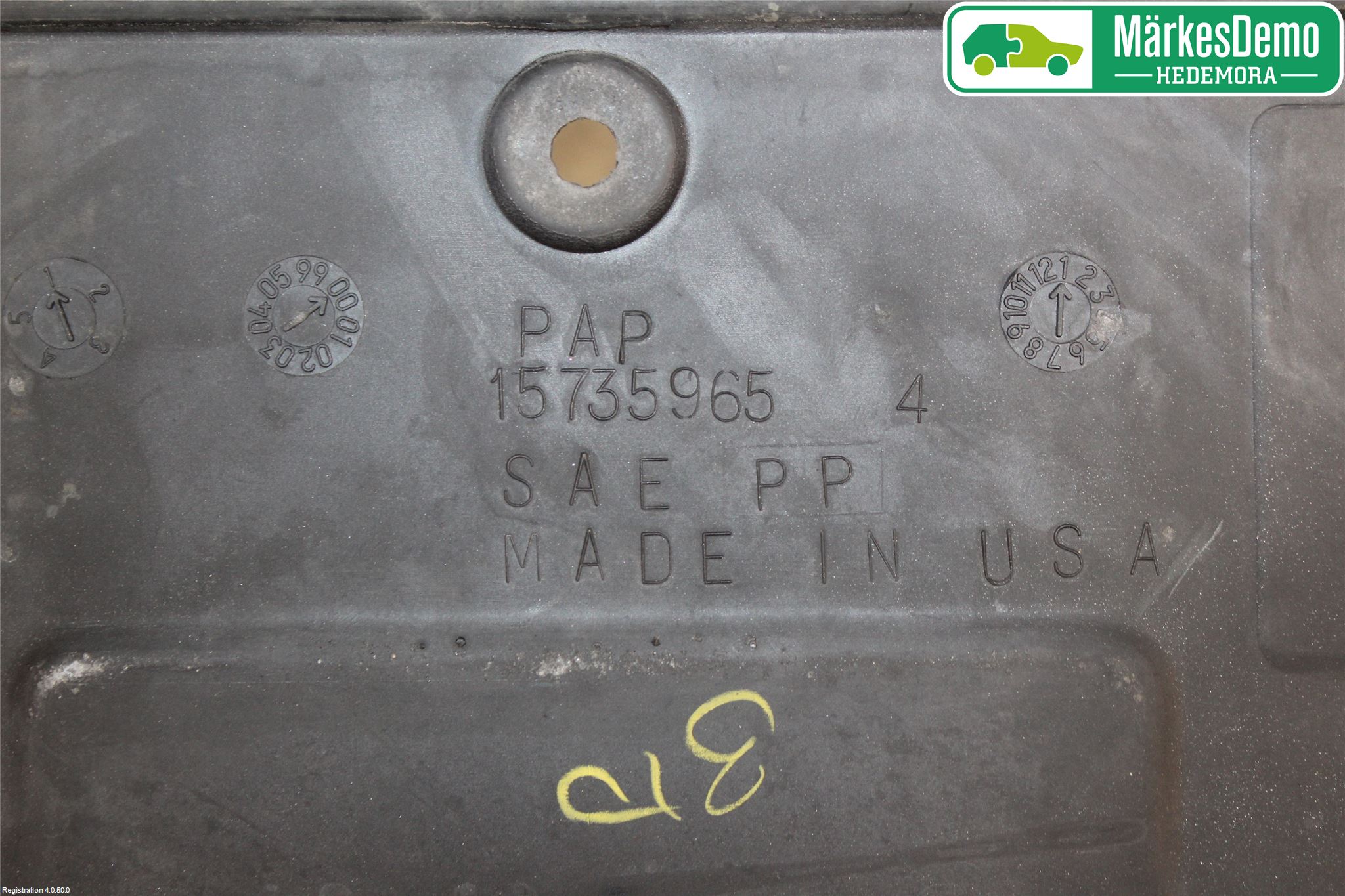 Chevrolet TAHOE Frontplåt