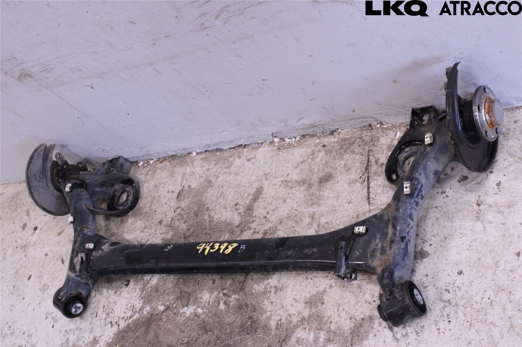 Skoda FABIA 07-14 Bakaxel