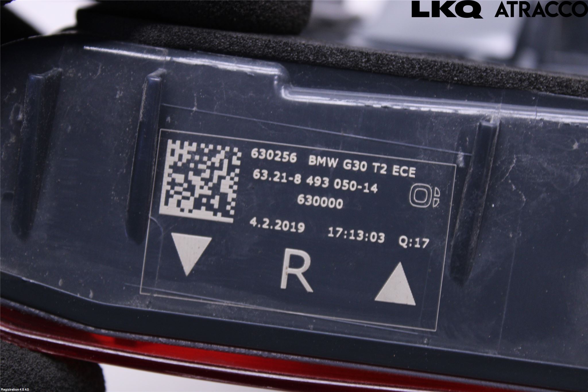BMW 5 G30/G31/F90 17-23 Bakljus Lucka Hö