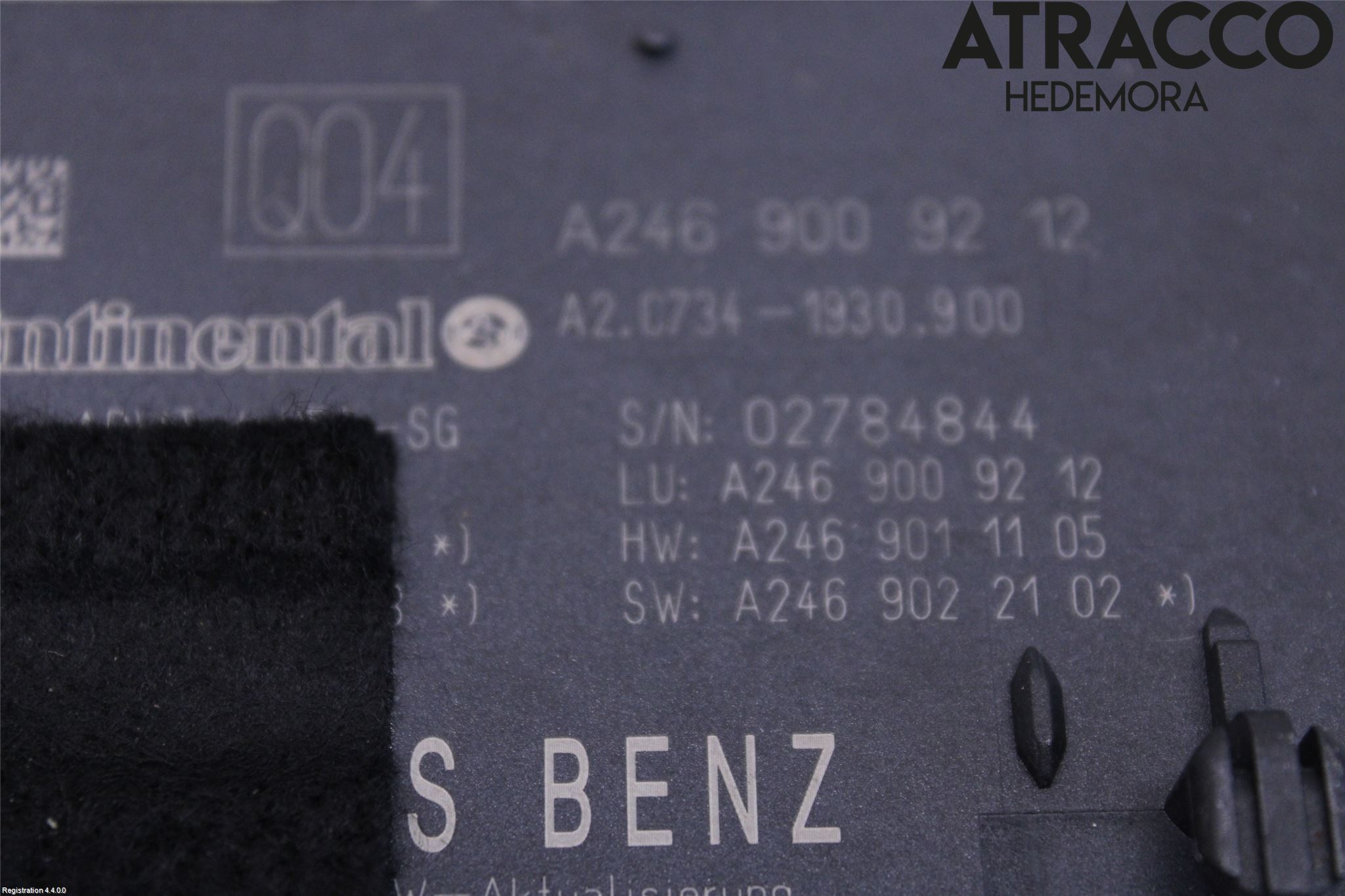 Mercedes-Benz MB CLA-KLASS (C117/X117) 13-19 Styrenhet Baklucka