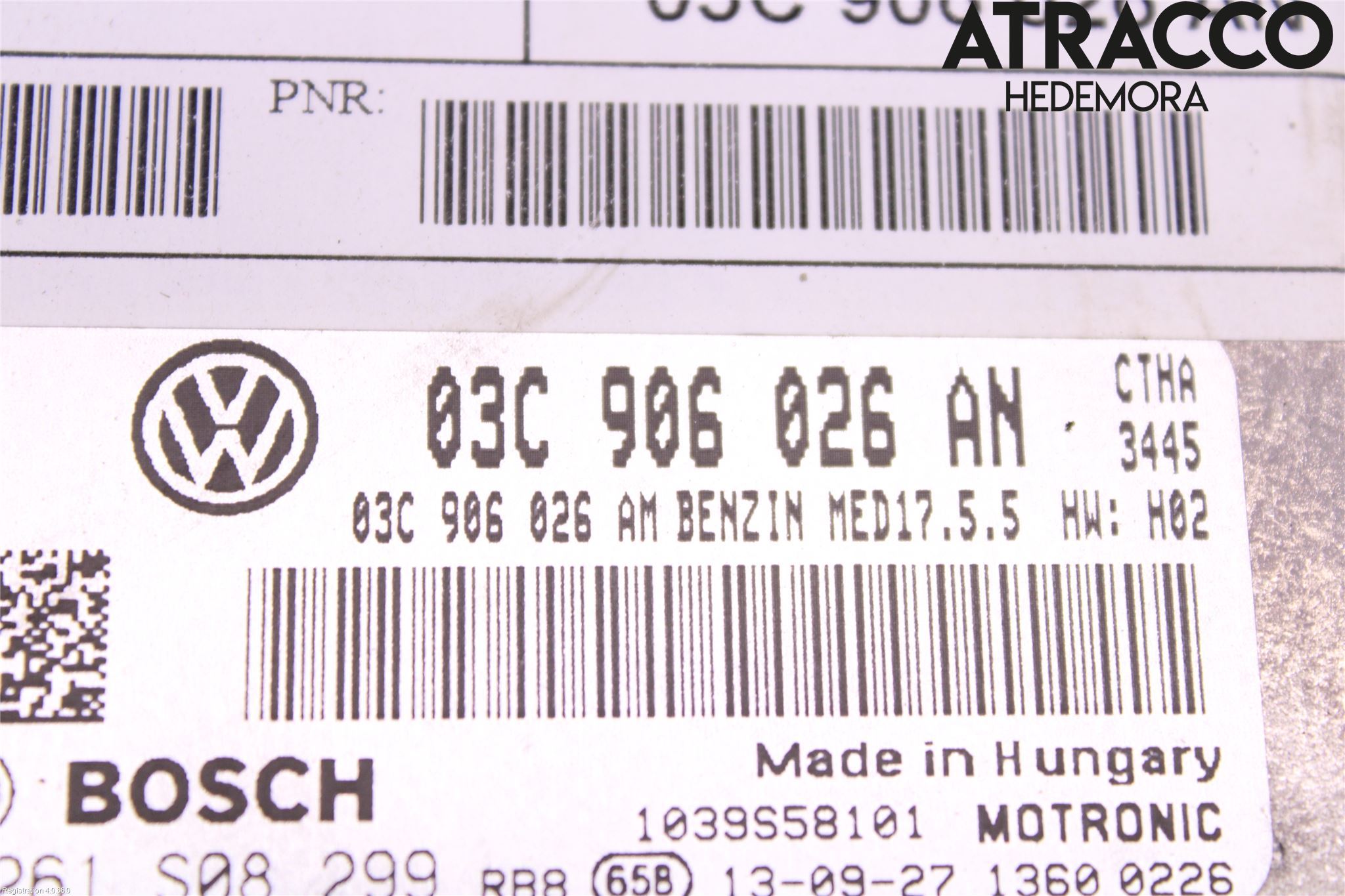 Seat ALHAMBRA 11- Styrenhet Insprut Bensin