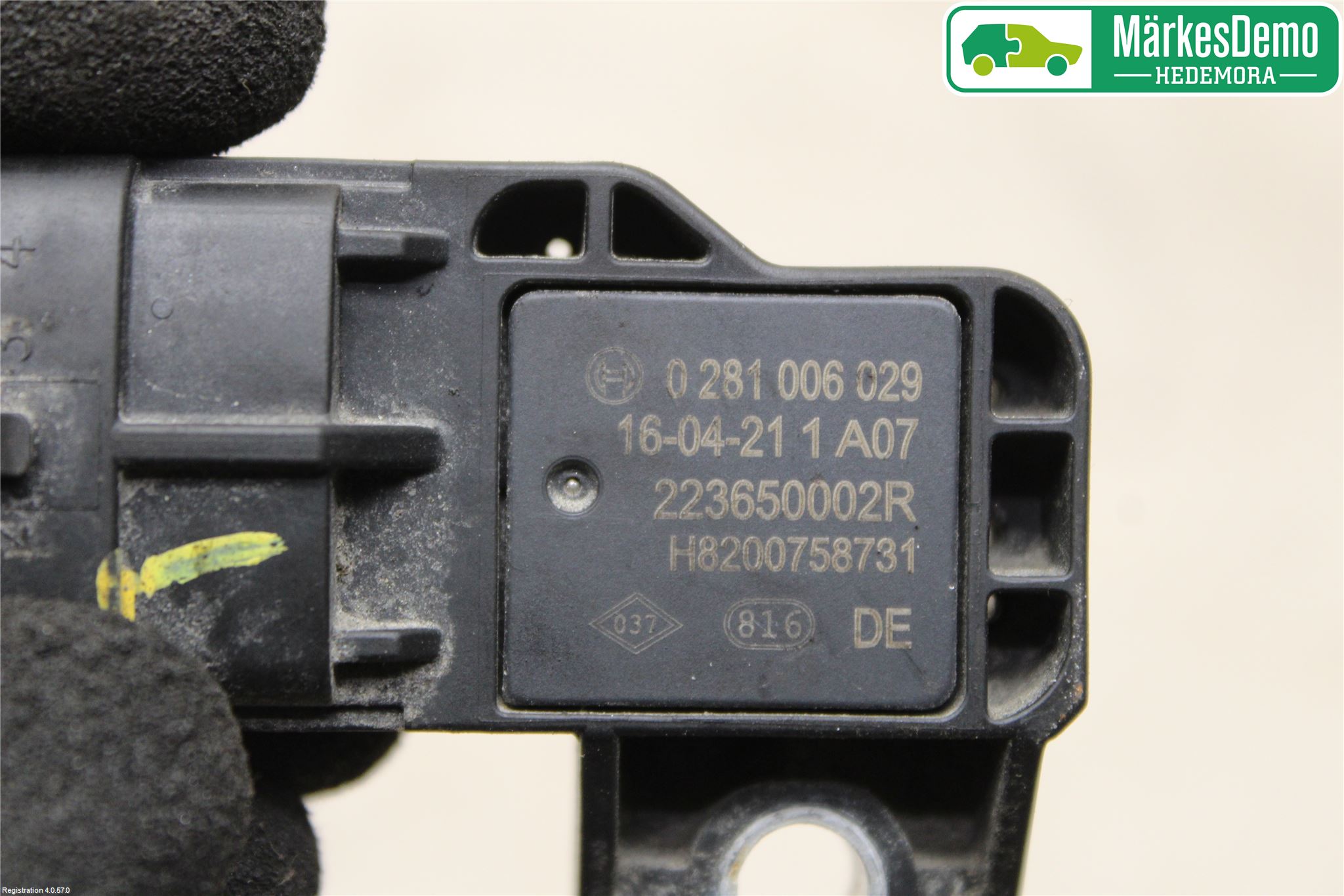 Dacia SANDERO/STEPWAY 13-20 Injmappsensor