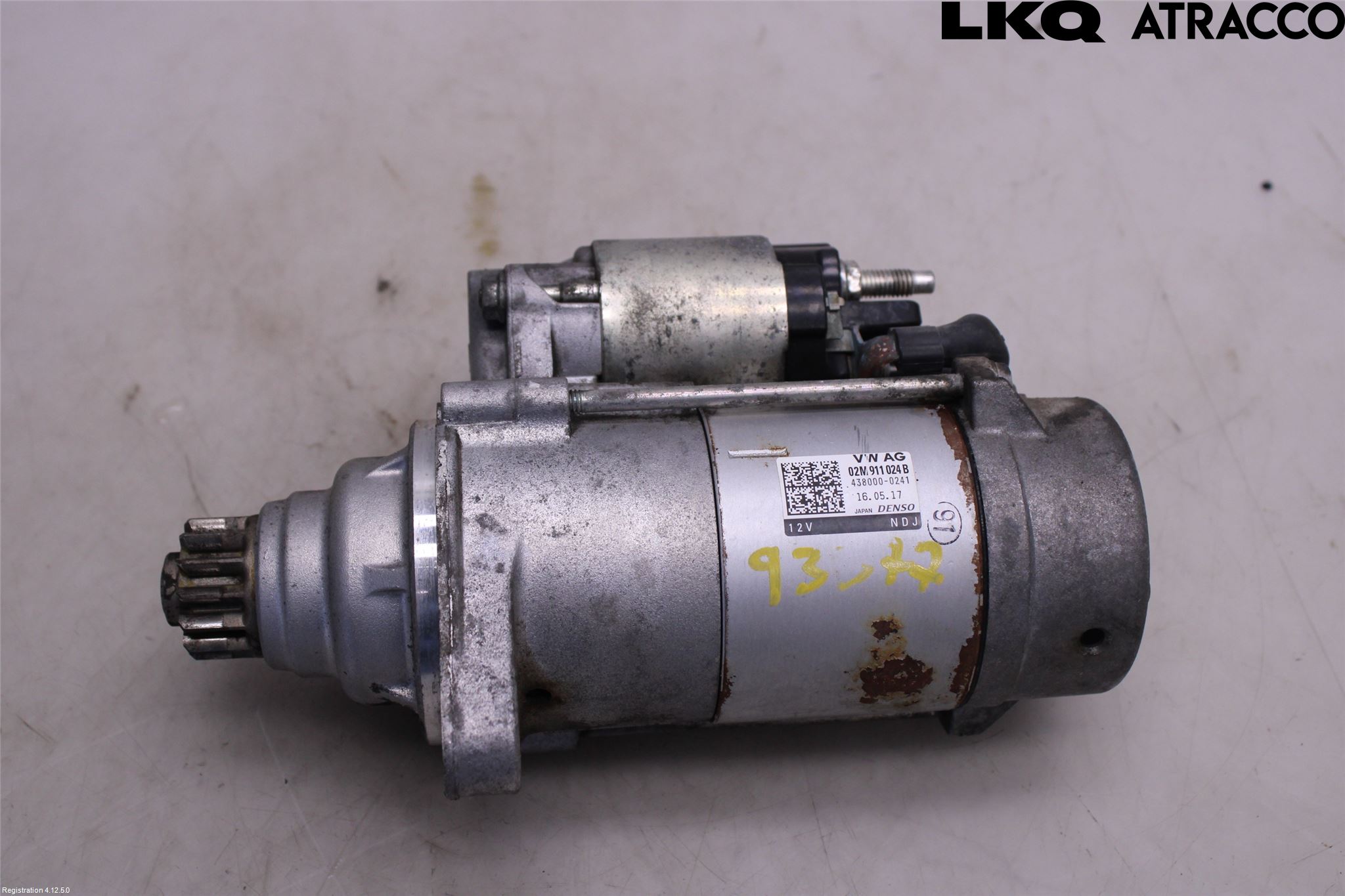 Volkswagen VW PASSAT 15-19 Startmotor Diesel