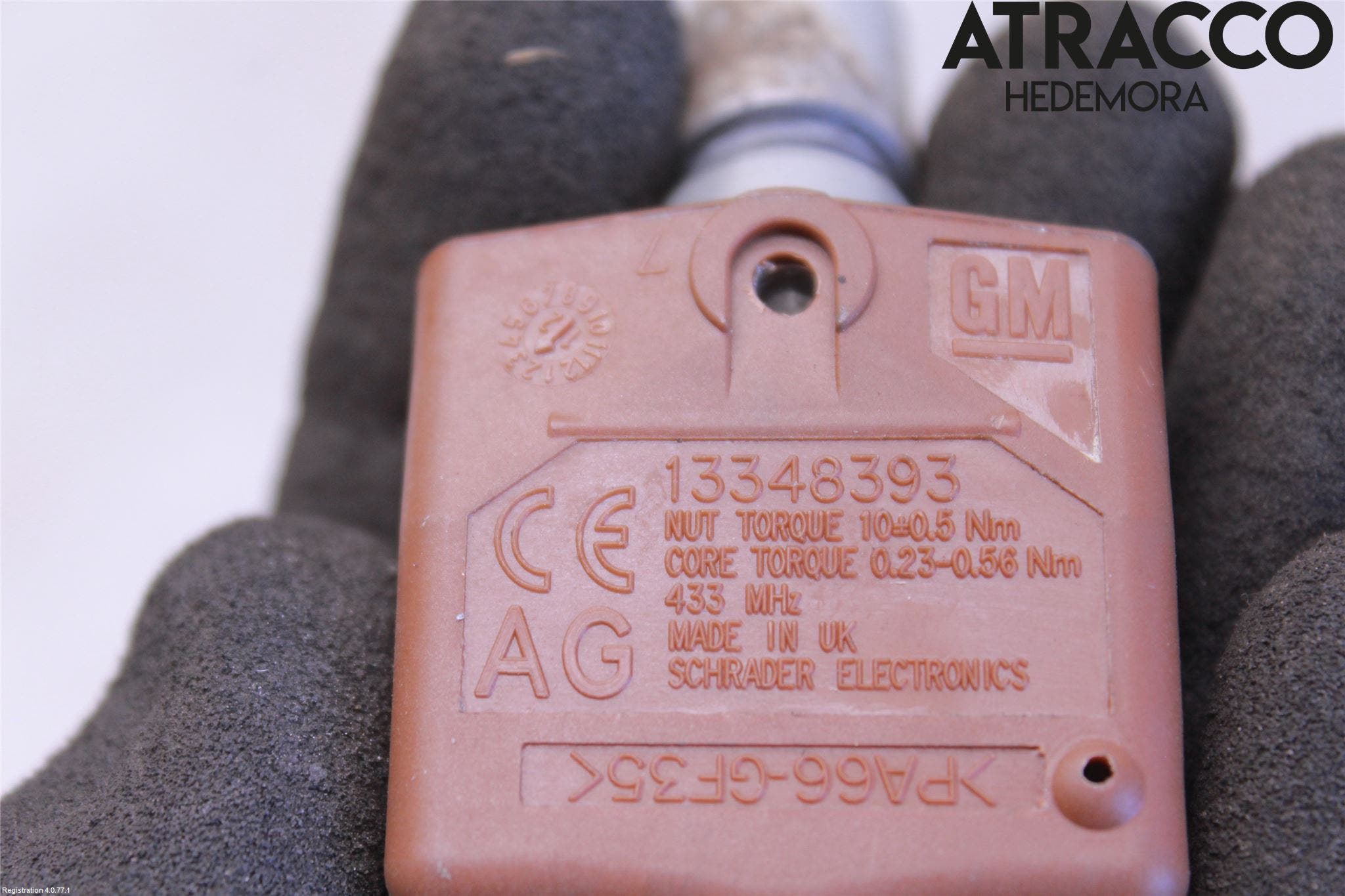 Opel ASTRA J 10-15 Givare Däcktryck