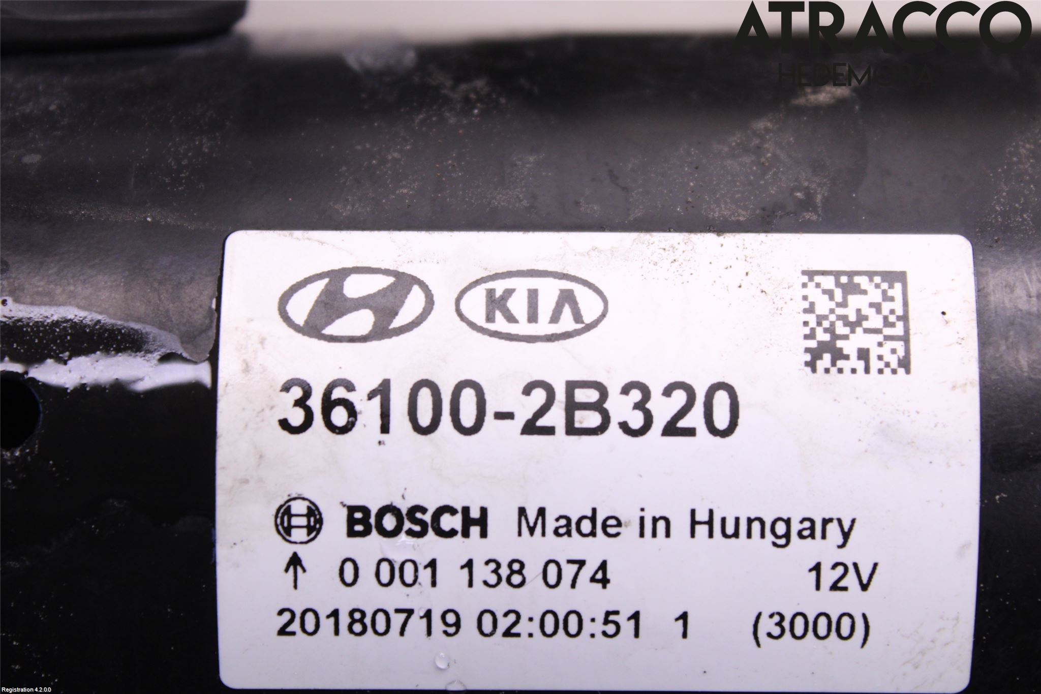 Hyundai KONA/ELECTRIC OS 18-23 Startmotor